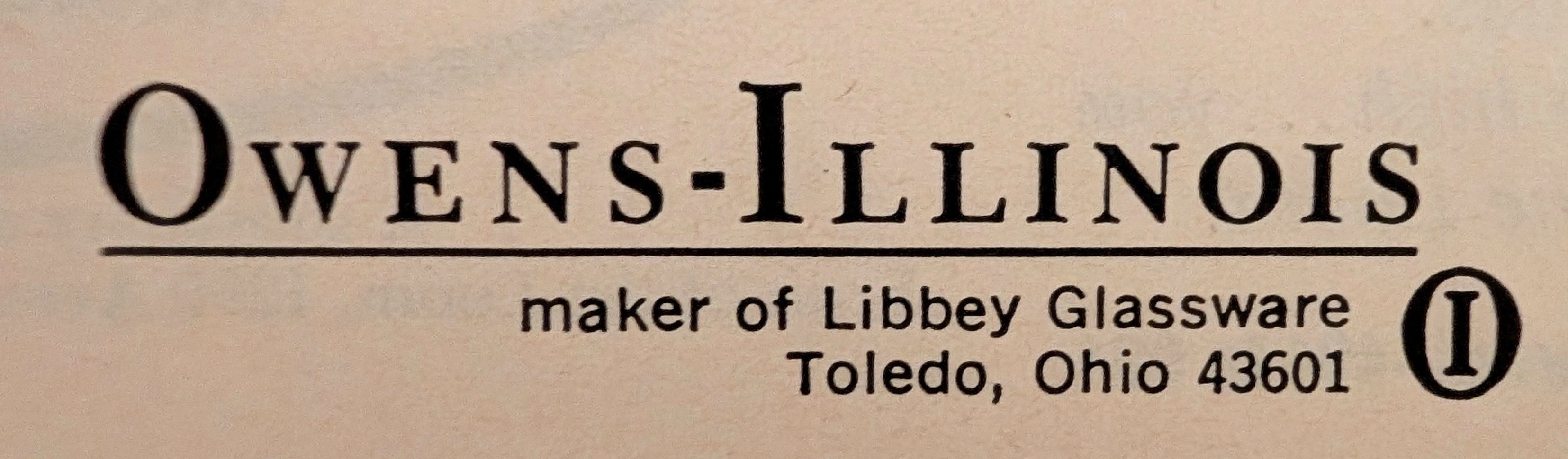 The Time Traveller's Dossier : 1968 Libbey - 贅沢の転換 — The Record Institute Journal
