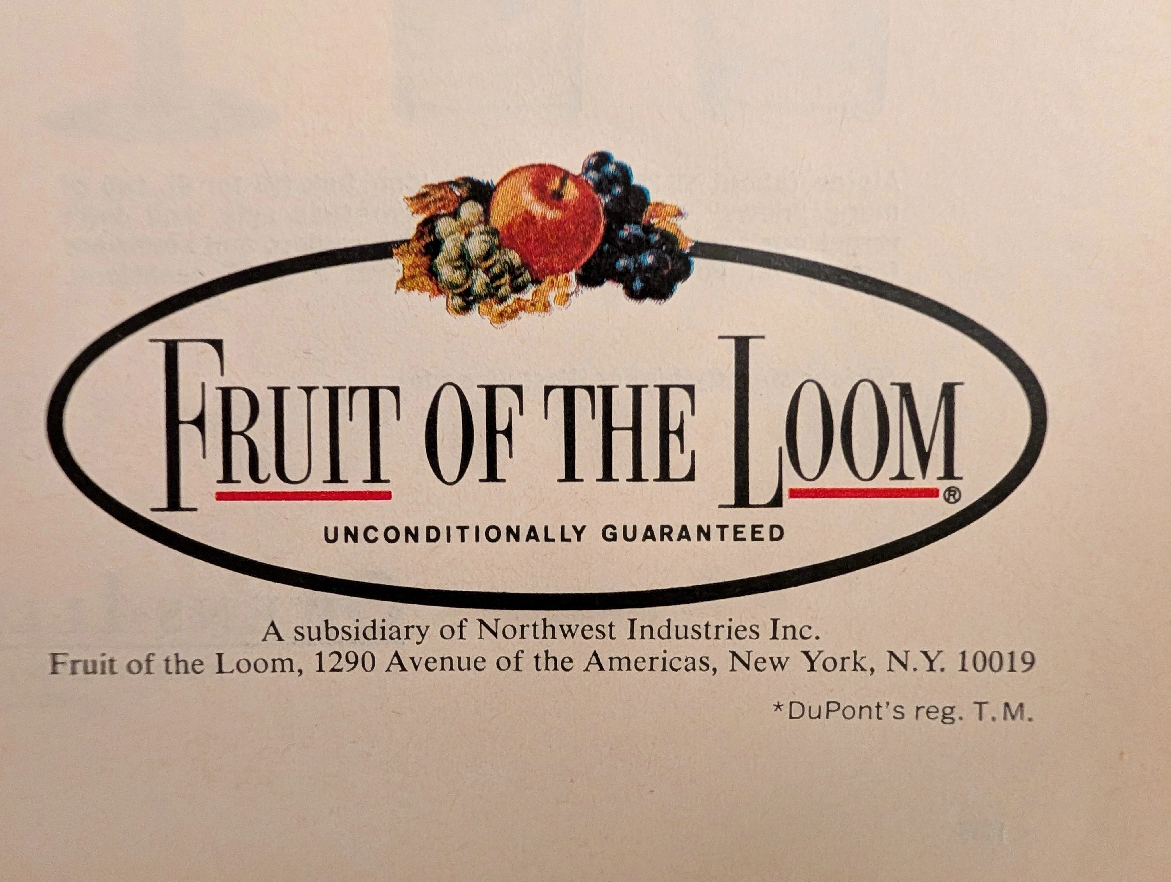 1970 Fruit of the Loom Men's Underwear & Shirts Vintage Advertisement — Thumbnail 3