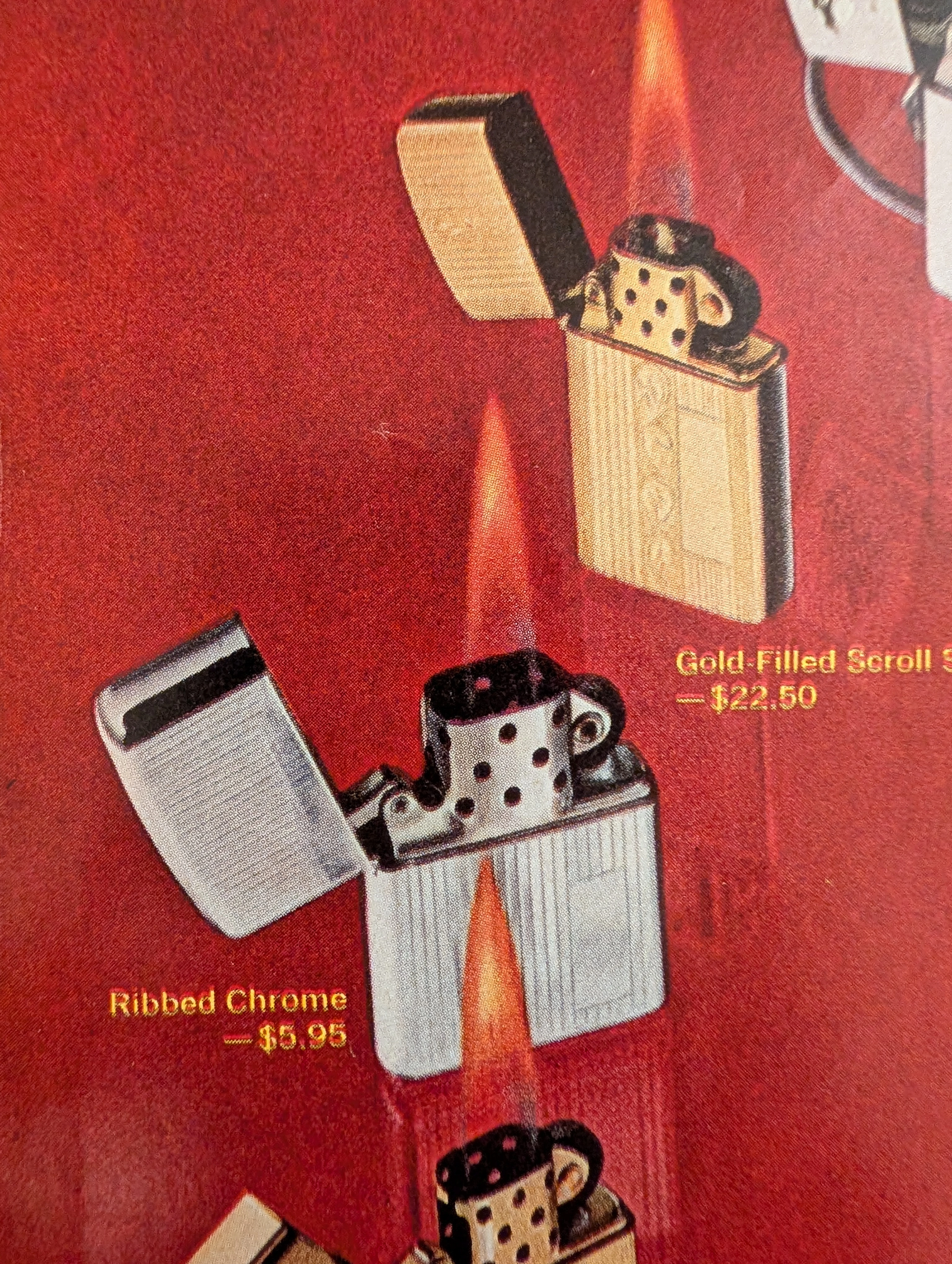1968 Zippo Windproof Lighters Christmas Vintage Advertisement — Thumbnail 8