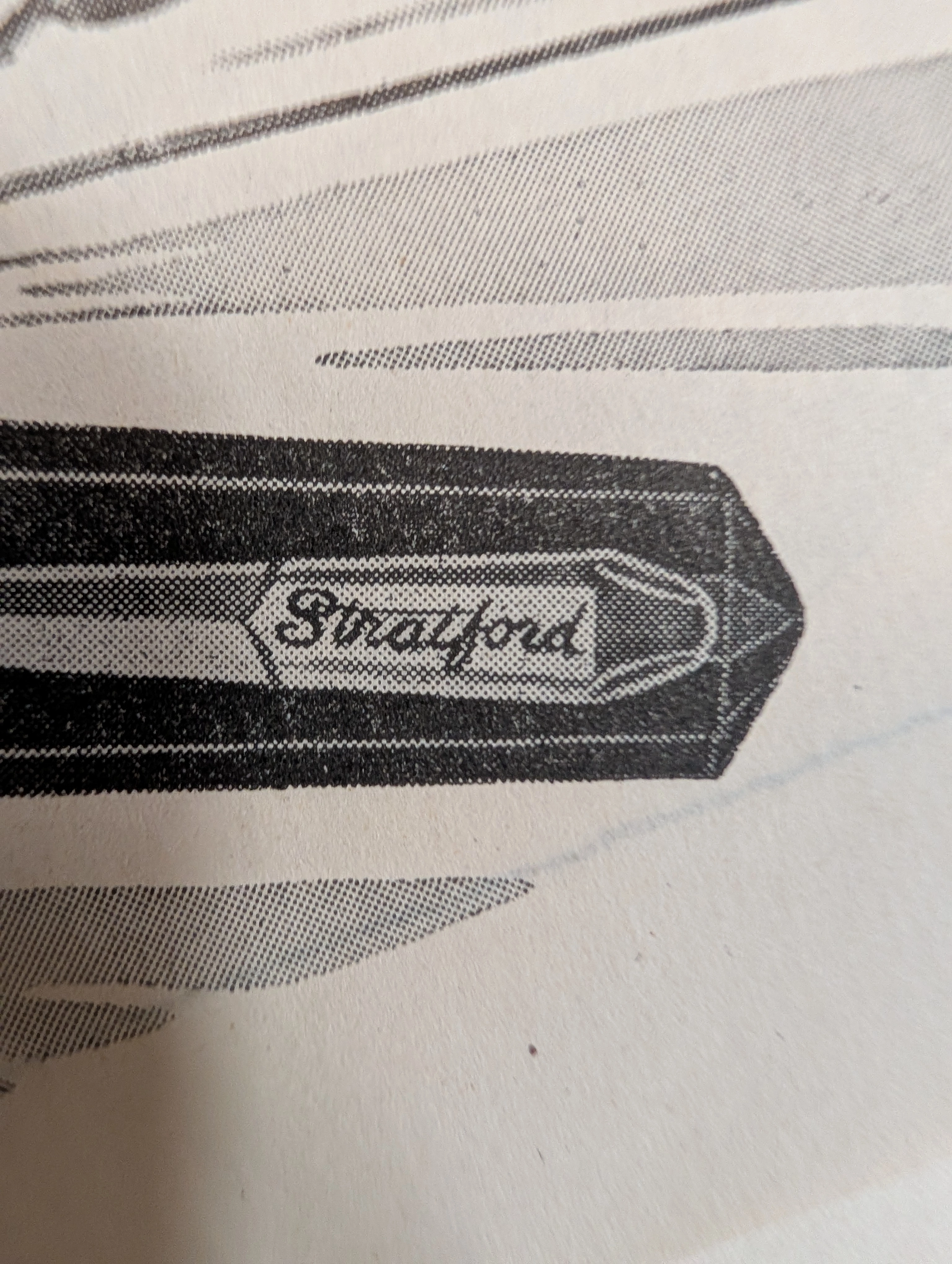 1944 Stratford Decagon Pen Vintage Advertisement: The "Fighting Guy" Campaign — Thumbnail 2