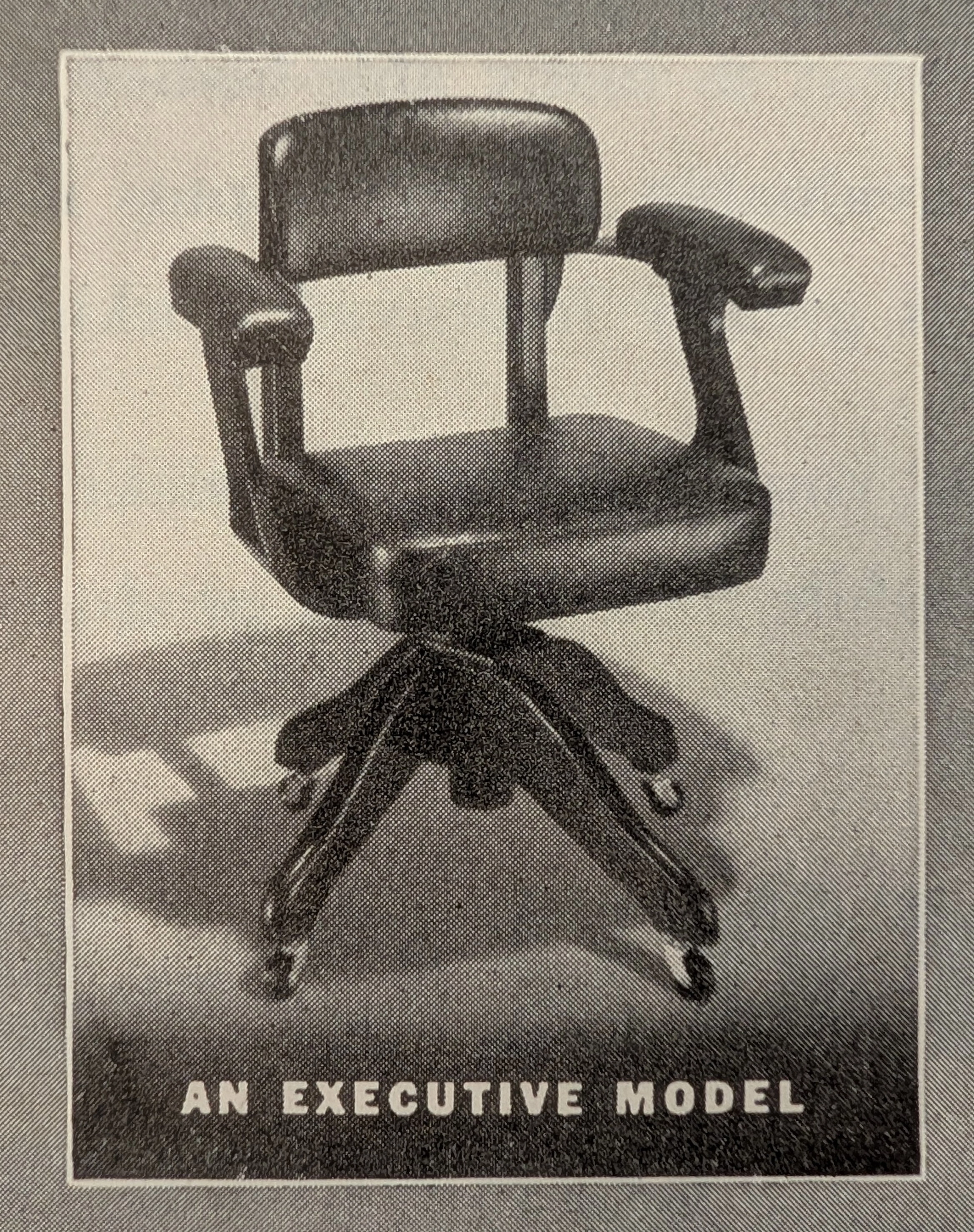 1940s Do/More Seating Service Ergonomic Chair Vintage Advertisement — Thumbnail 2