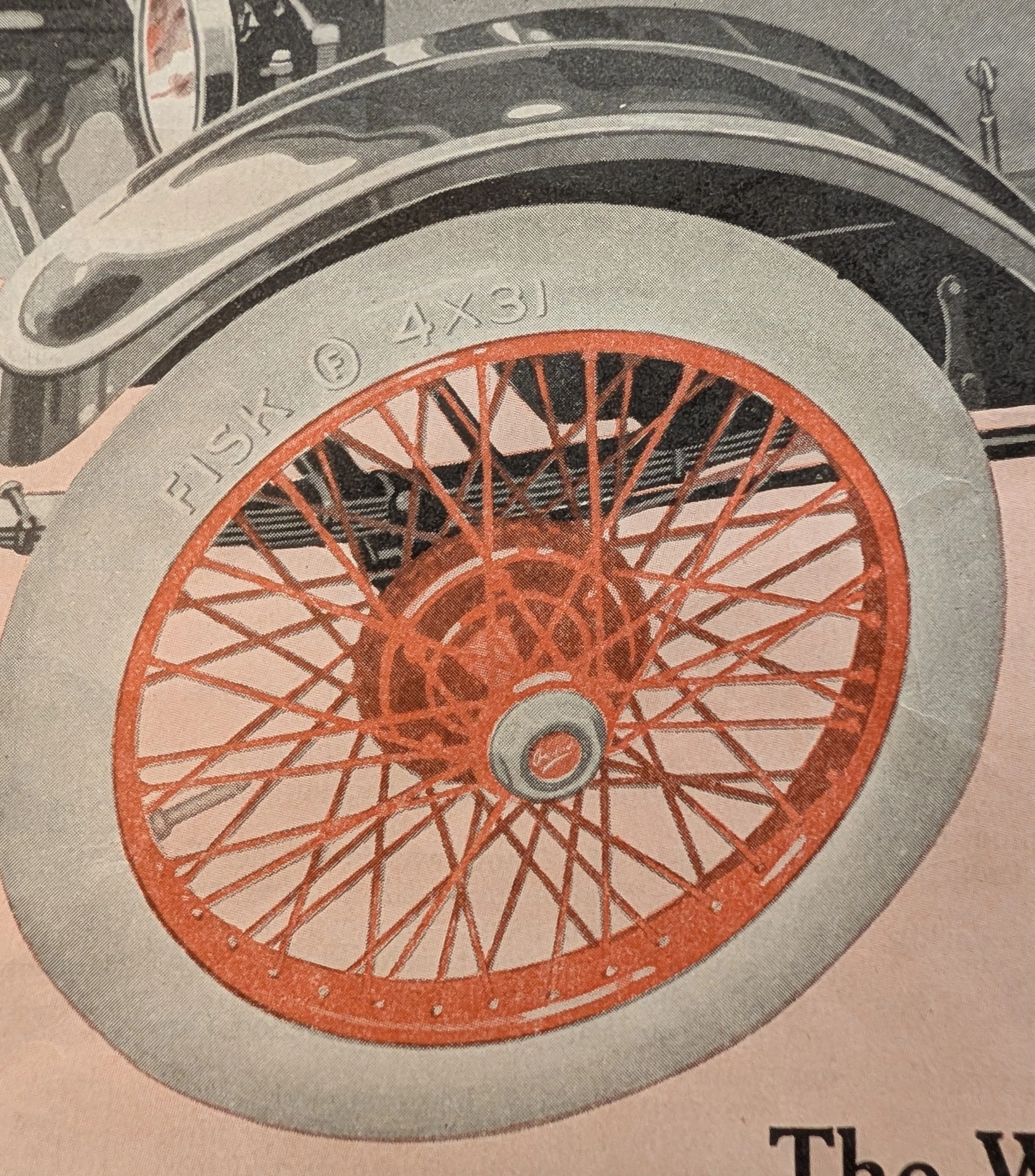 โฆษณาวินเทจ รถยนต์ Willys-Overland Country-Club ปี 1916 — ภาพย่อที่ 4