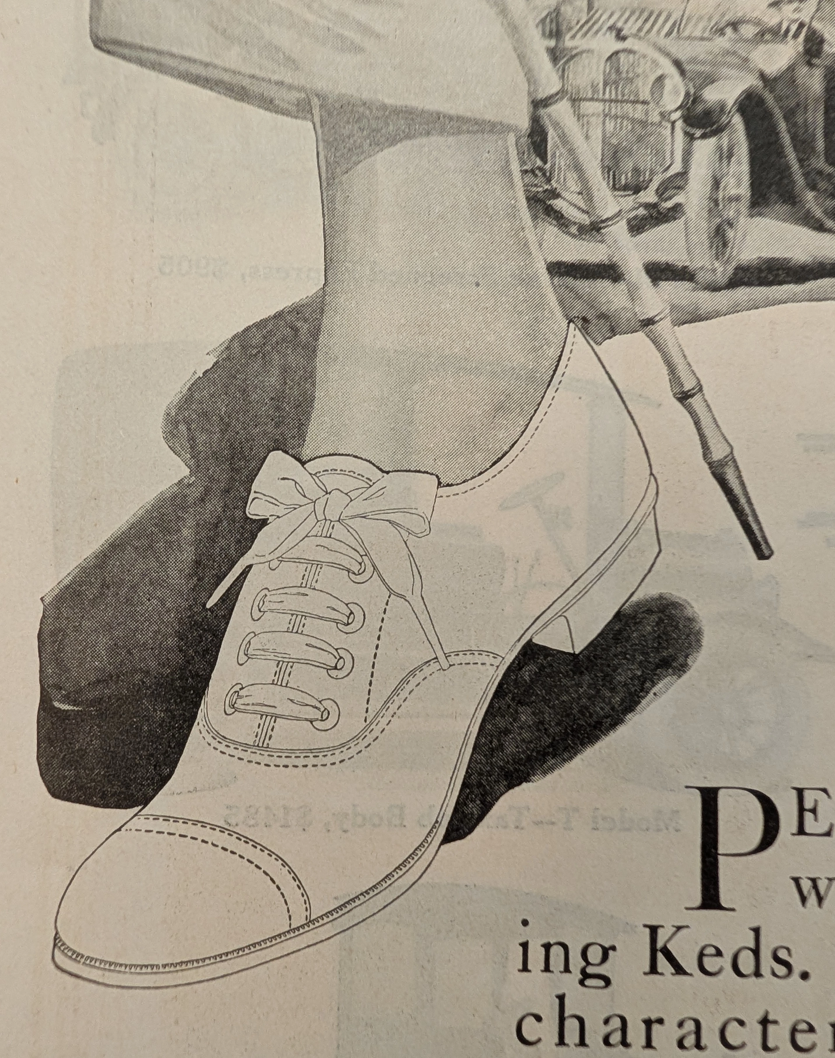1917 Keds Canvas Footwear Vintage Advertisement — Thumbnail 4