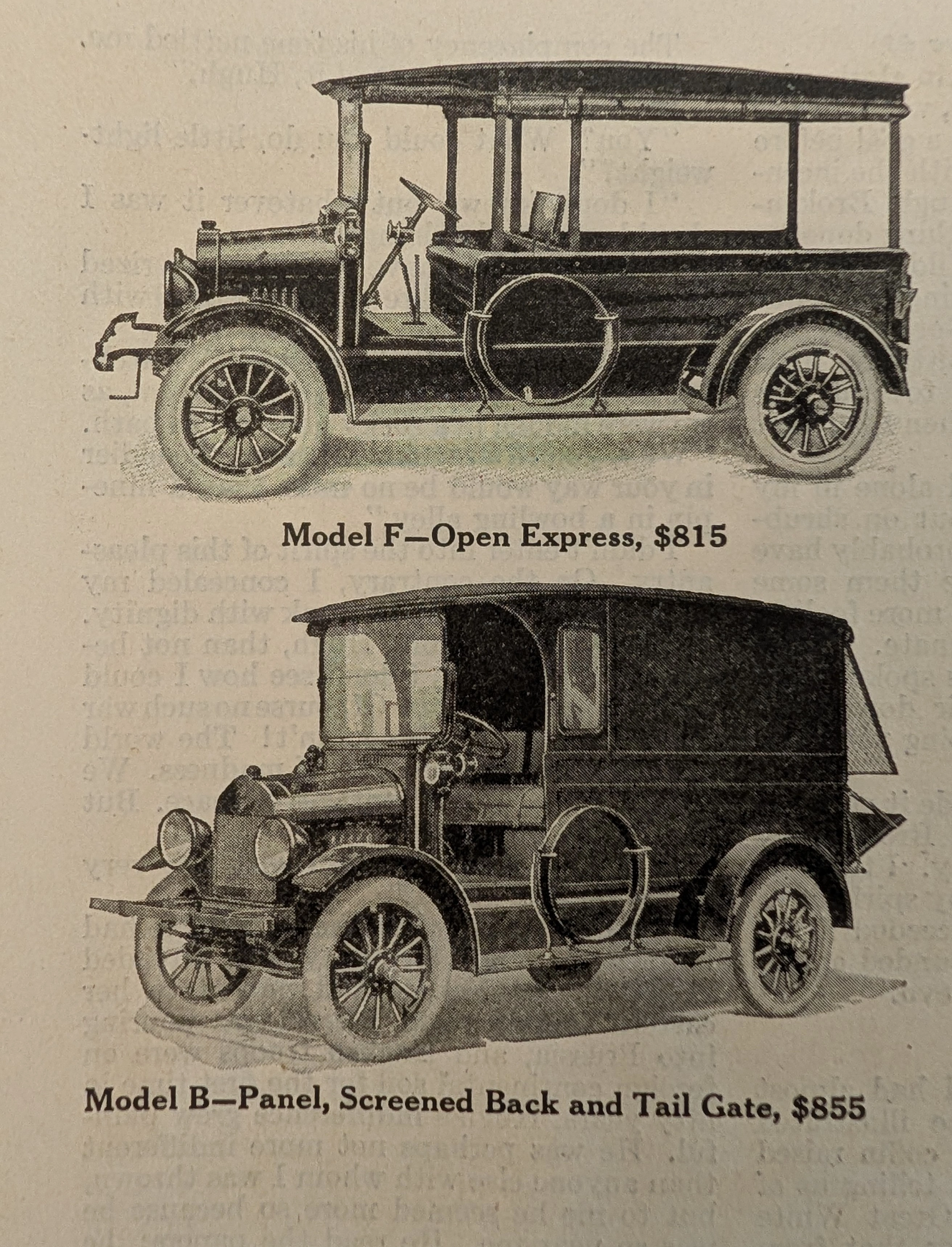 1910s VIM Delivery Car Vintage Advertisement — Thumbnail 3