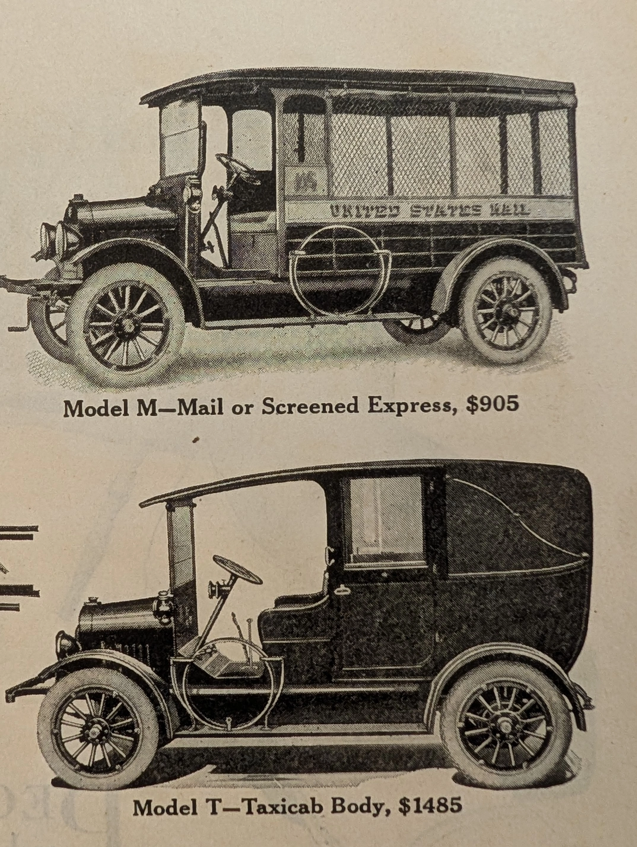 1910s VIM Delivery Car Vintage Advertisement — Thumbnail 5