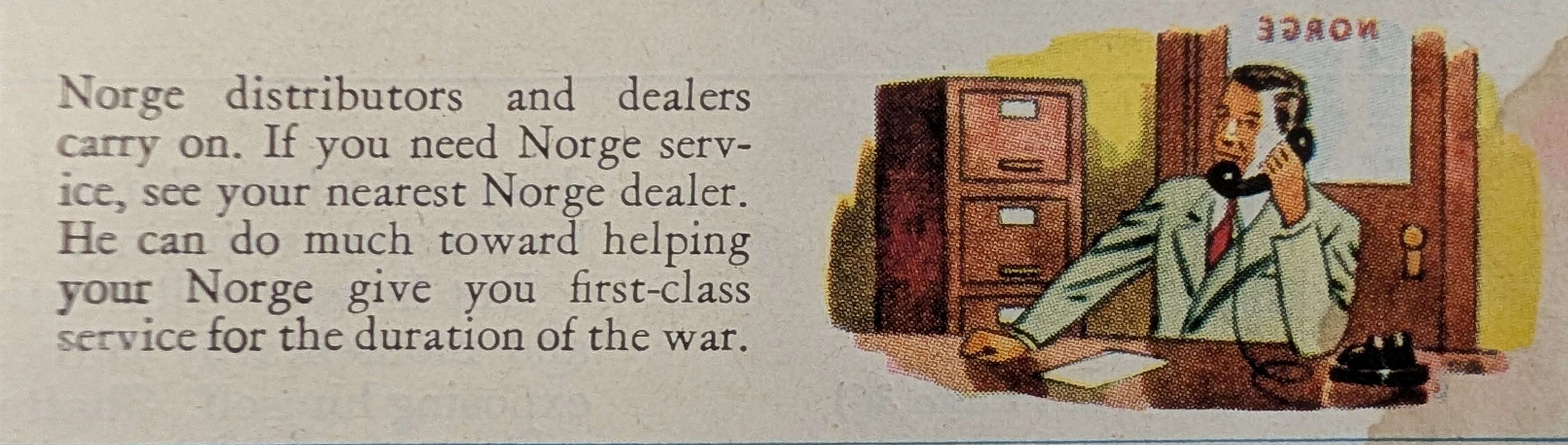 The Time Traveller's Dossier : Norge - Automating the Home Front — The Record Institute Journal