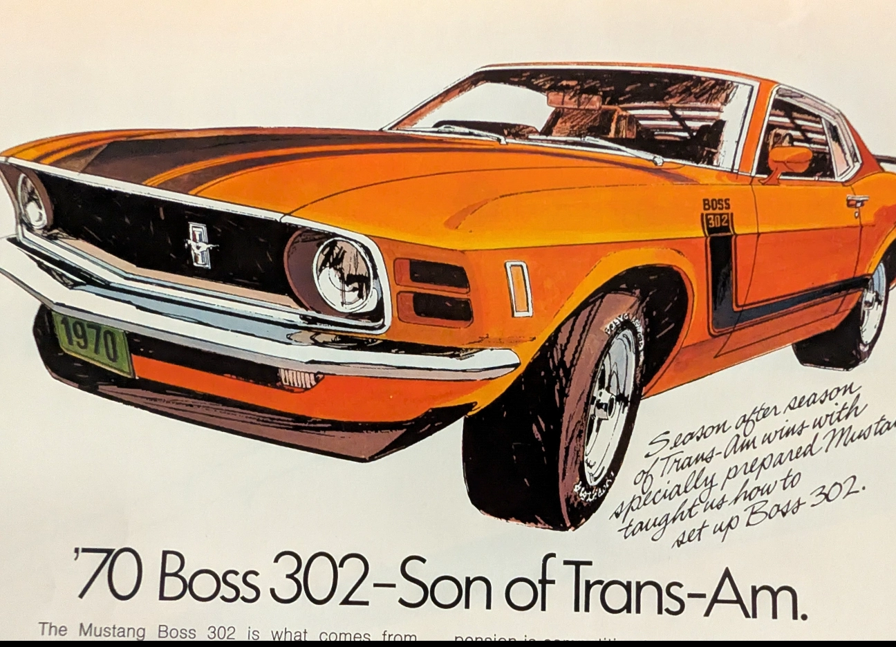 True Blood of the Trans-Am: The 1970 Ford Mustang Boss 302 Legacy