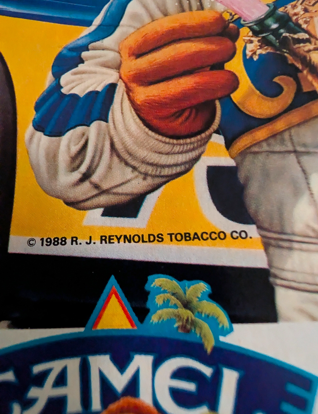 Vintage 1988 Camel Ad: Joe Camel Art & Motorsports | The Record — Miniatura 3