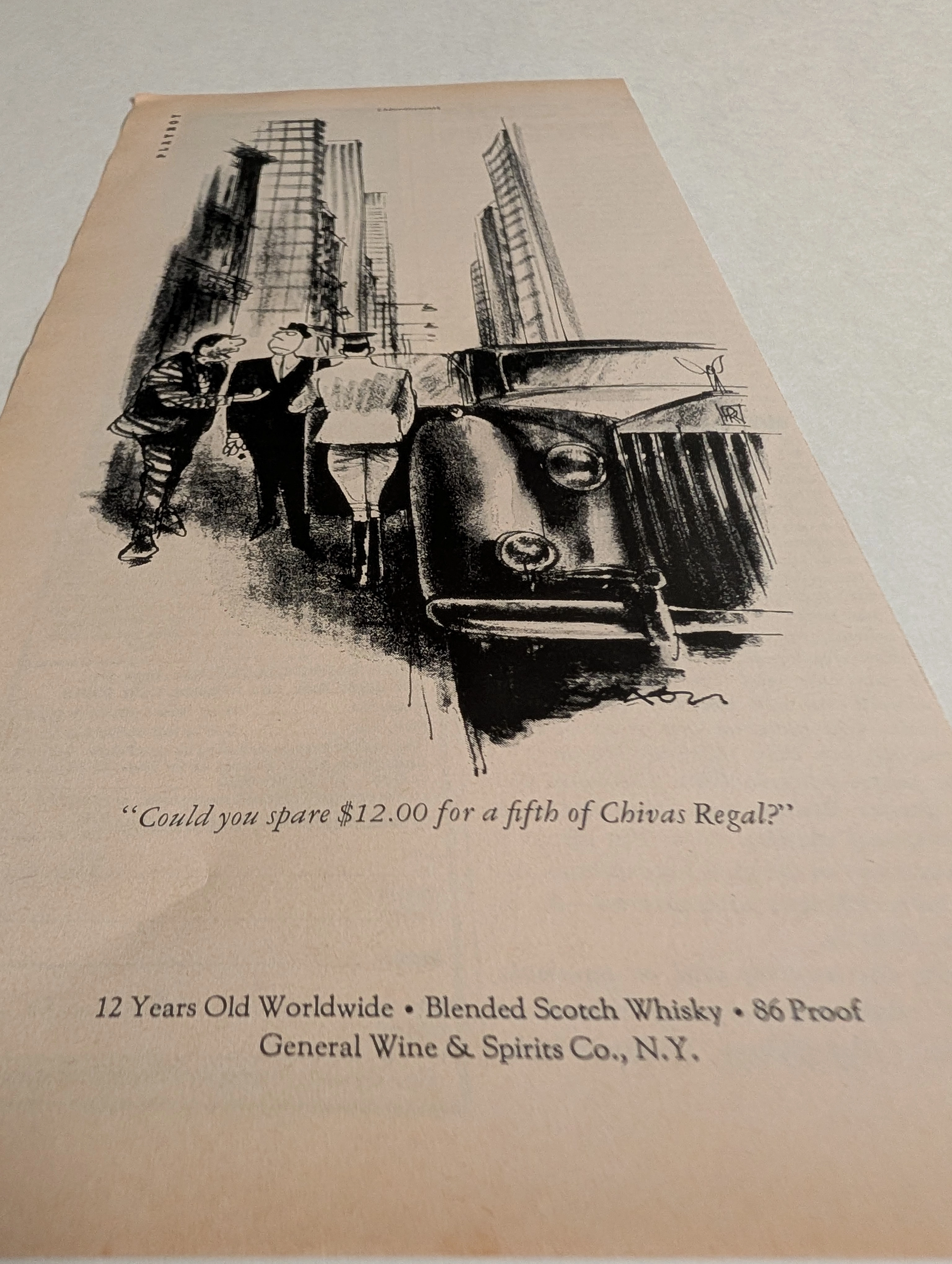 ヴィンテージ シーバスリーガル x チャールズ・サクソン広告：消えゆくプレイボーイ誌の芸術 | The Record — detail 4