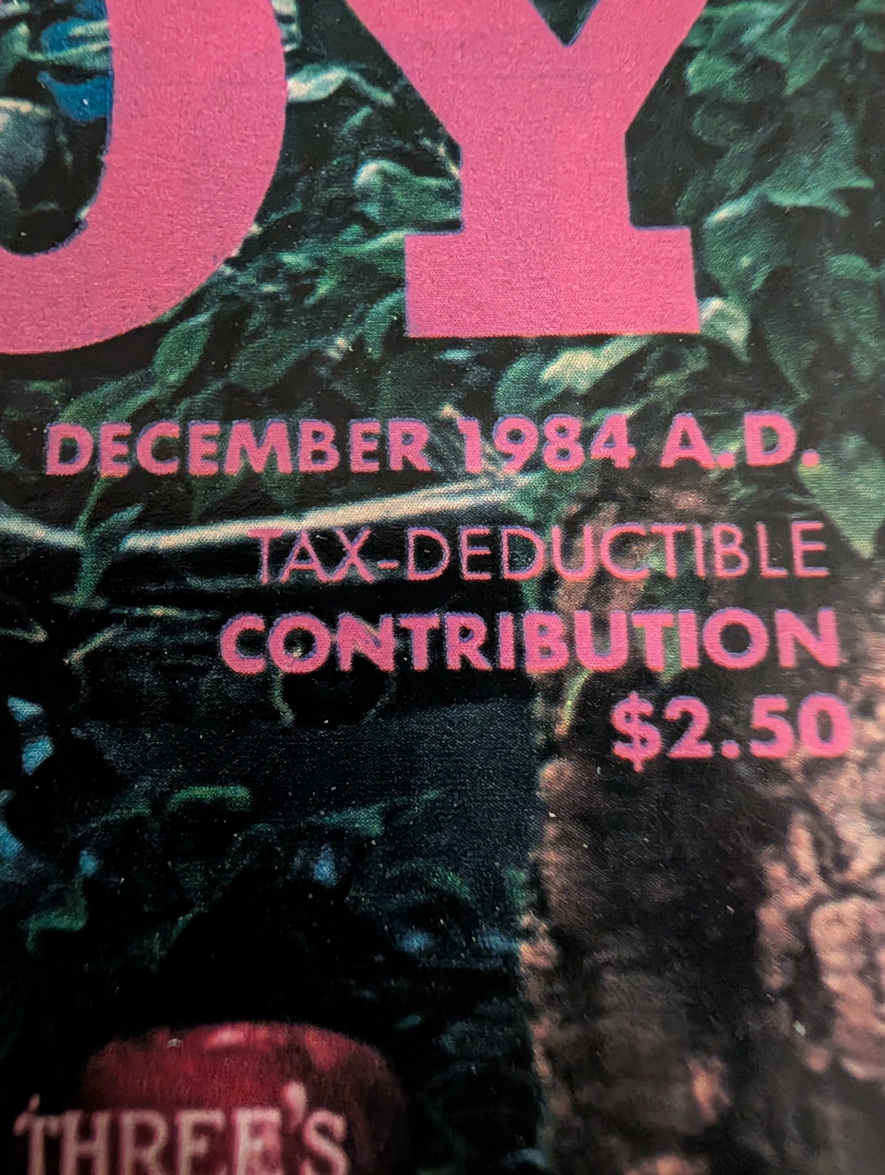 Portada Vintage PRAYBOY 1984: El Arte Satírico Analógico que Desaparece | The Record — detail 2