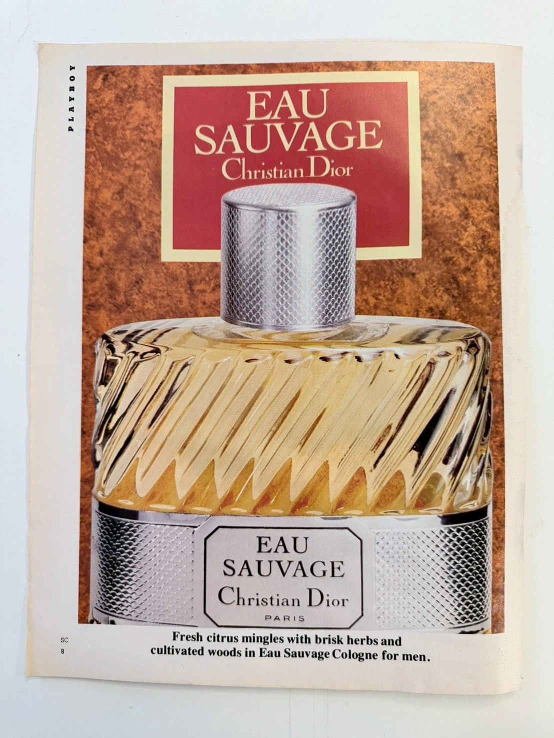 มรดกประวัติศาสตร์ Dior Eau Sauvage วินเทจ | มูลค่า $1,500 USD | Rarity A — The Record Institute Journal