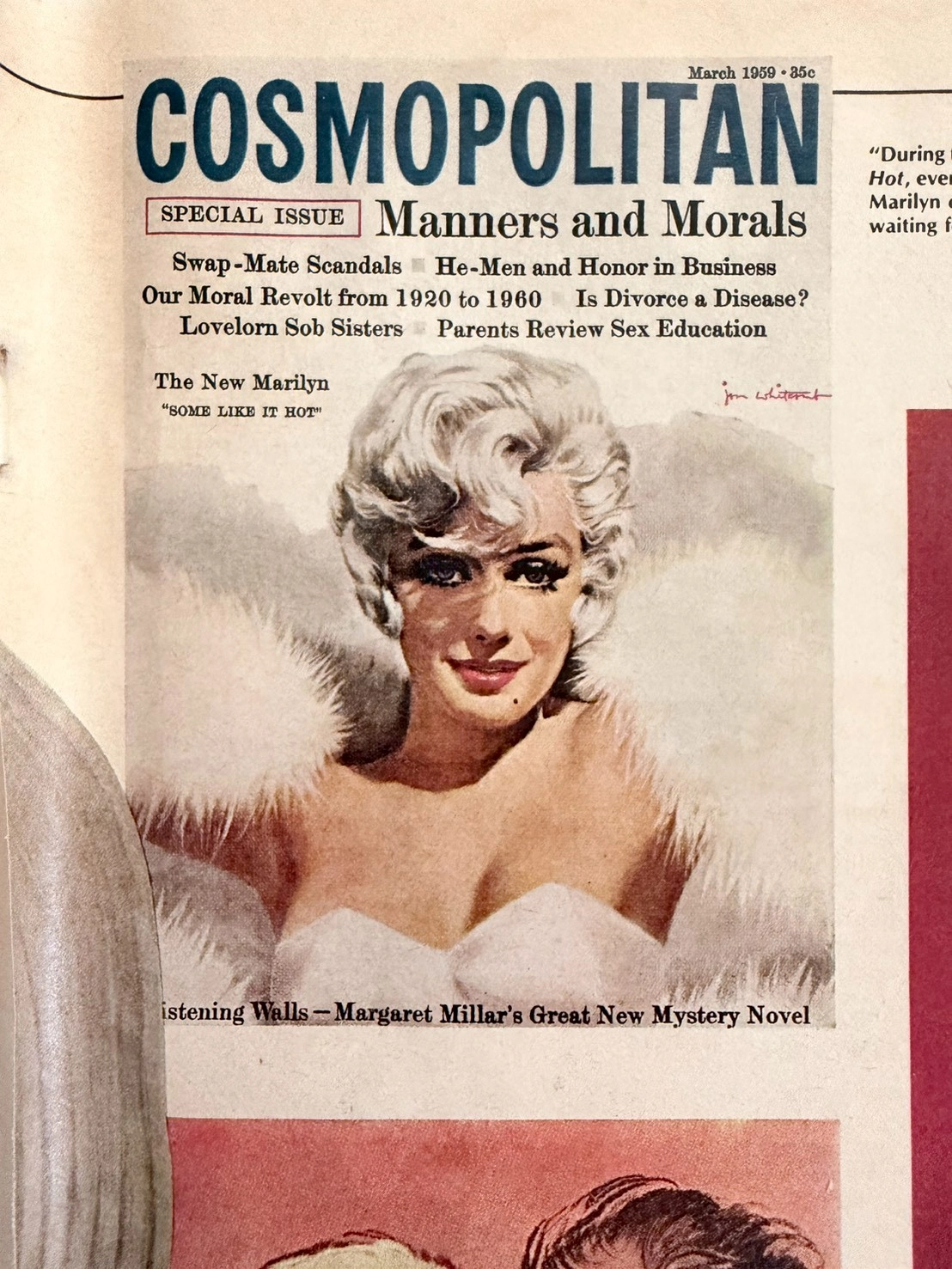 ปริศนาภาพวาดมาริลิน มอนโร: ไขความลับประวัติศาสตร์ฮอลลีวูดยุค 50s ผ่านนิตยสารวินเทจสุดหายาก (Class SS) — The Record Institute Journal