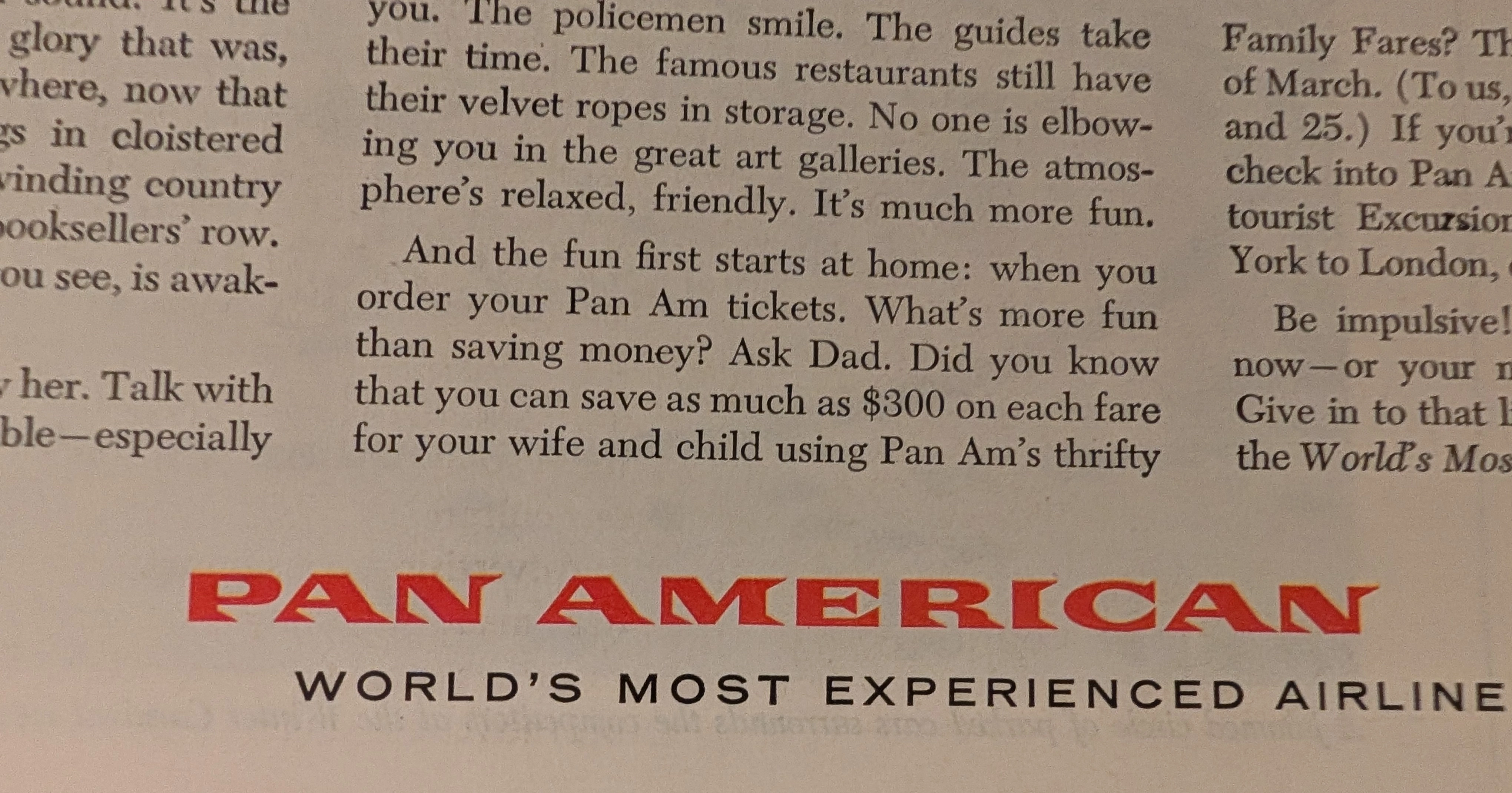 THE TIME TRAVELER'S DOSSIER: PAN AM - THE ARCHITECTURE OF THE AMERICAN TOURIST — detail 3