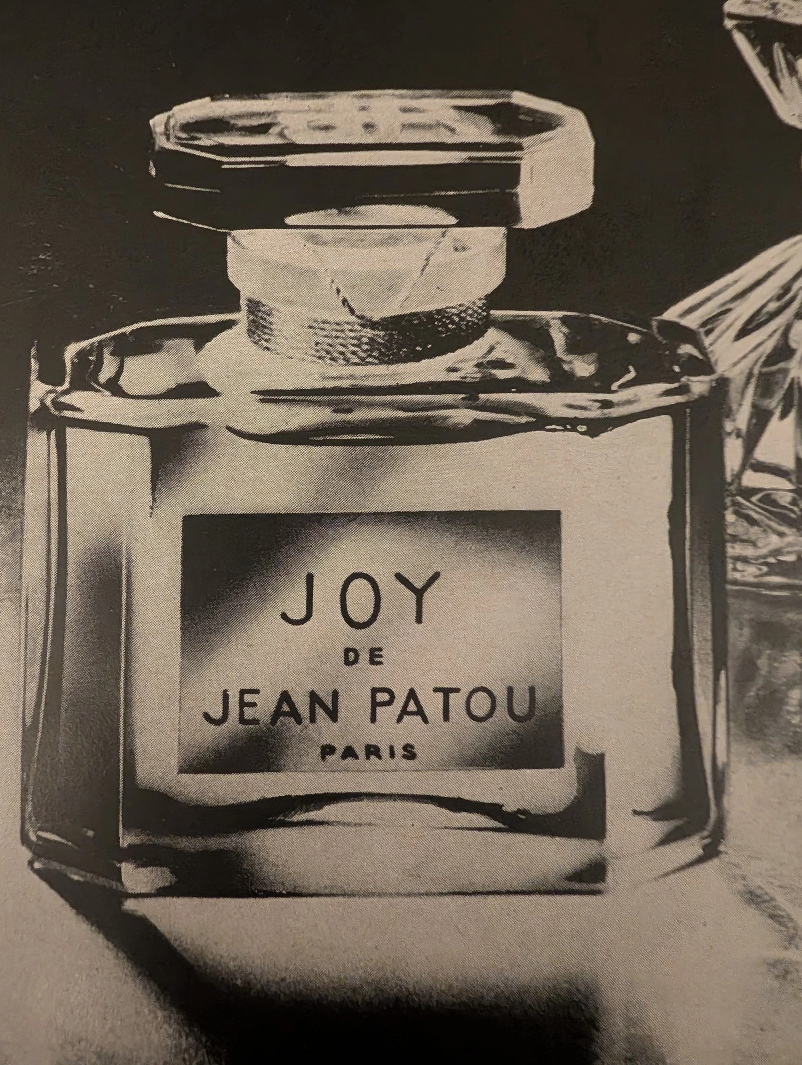 The Time Traveller's Dossier: The Semantics of Arrogance – JOY de Jean Patou Advertisement (Circa 1980s) — detail 2