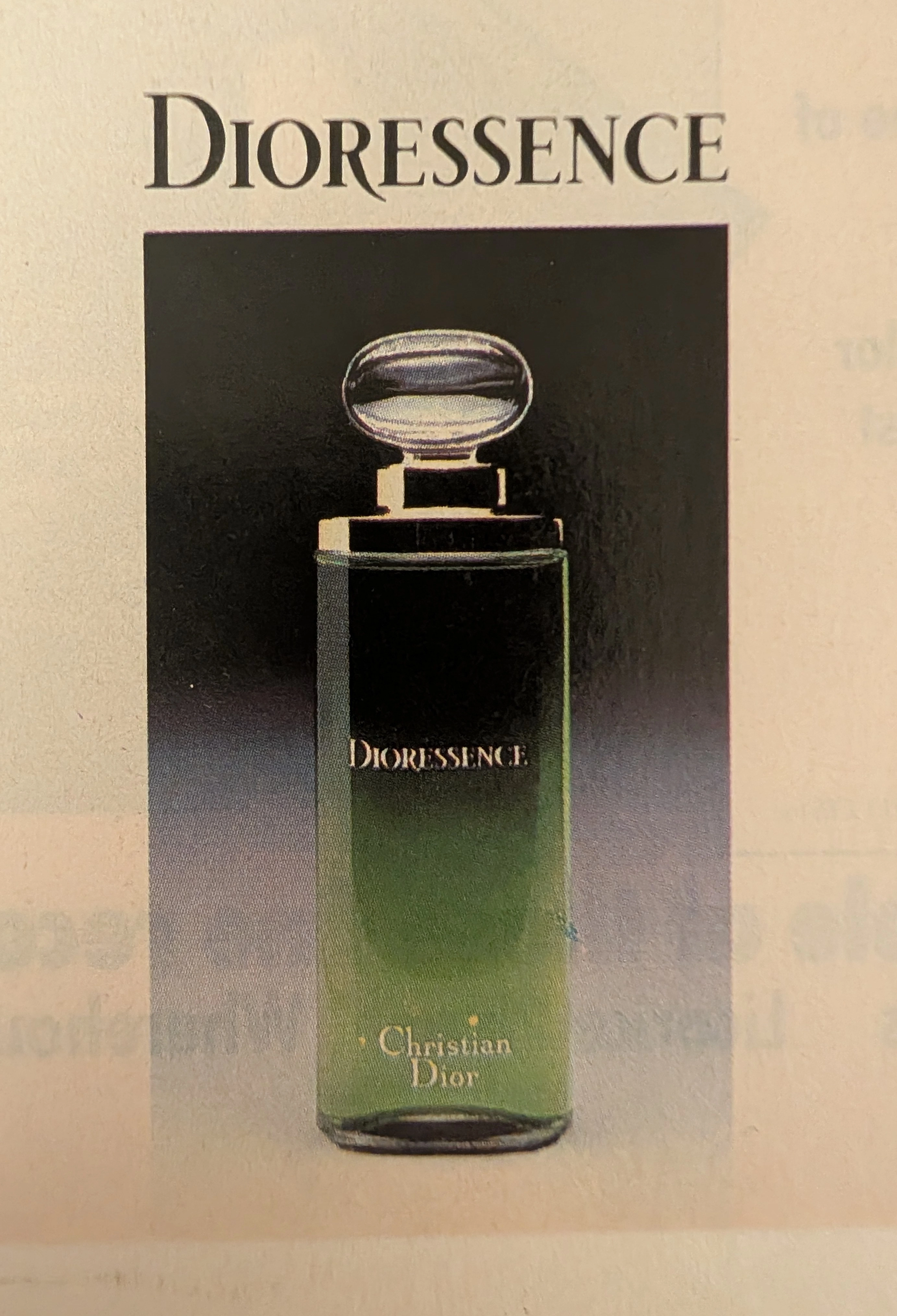 The Time Traveller's Dossier: จังหวะตวัดพู่กันแห่งความเย้ายวน – โฆษณาน้ำหอม Christian Dior "Dioressence" ยุค 1970s — detail 2