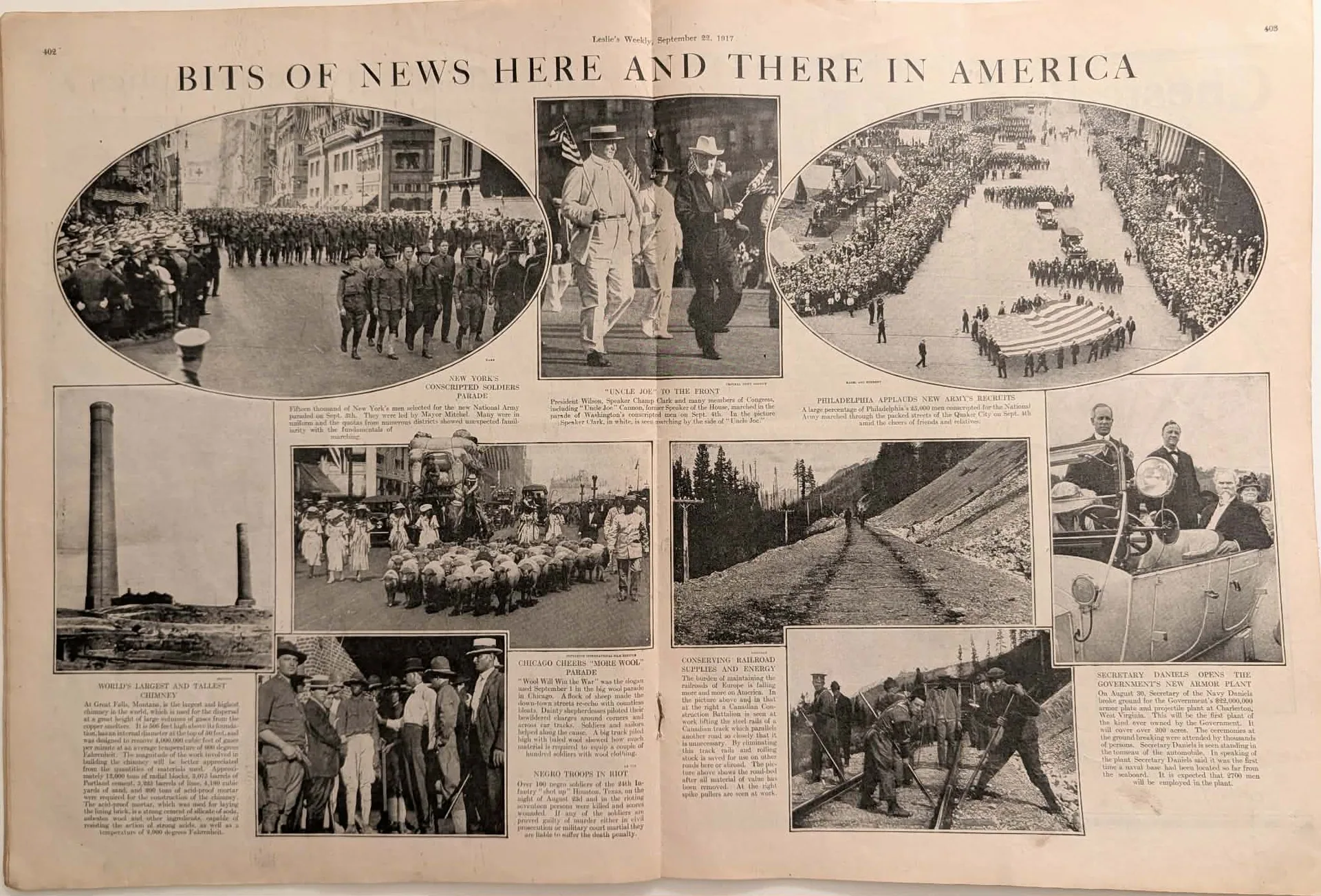 The Time Traveller's Dossier : 1917 America - The Engine of Total Mobilization