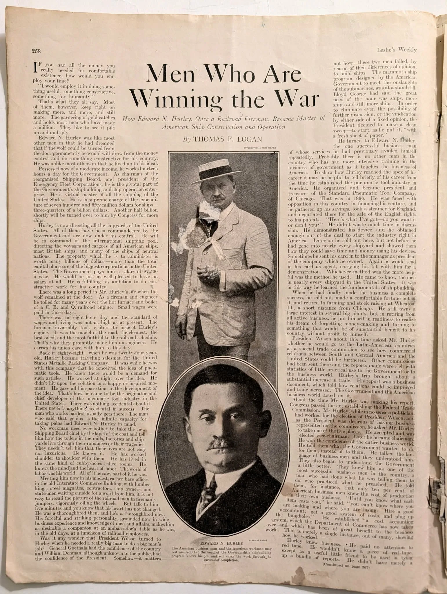 The Time Traveller's Dossier : WWI Shipbuilding - The Industrial Shift