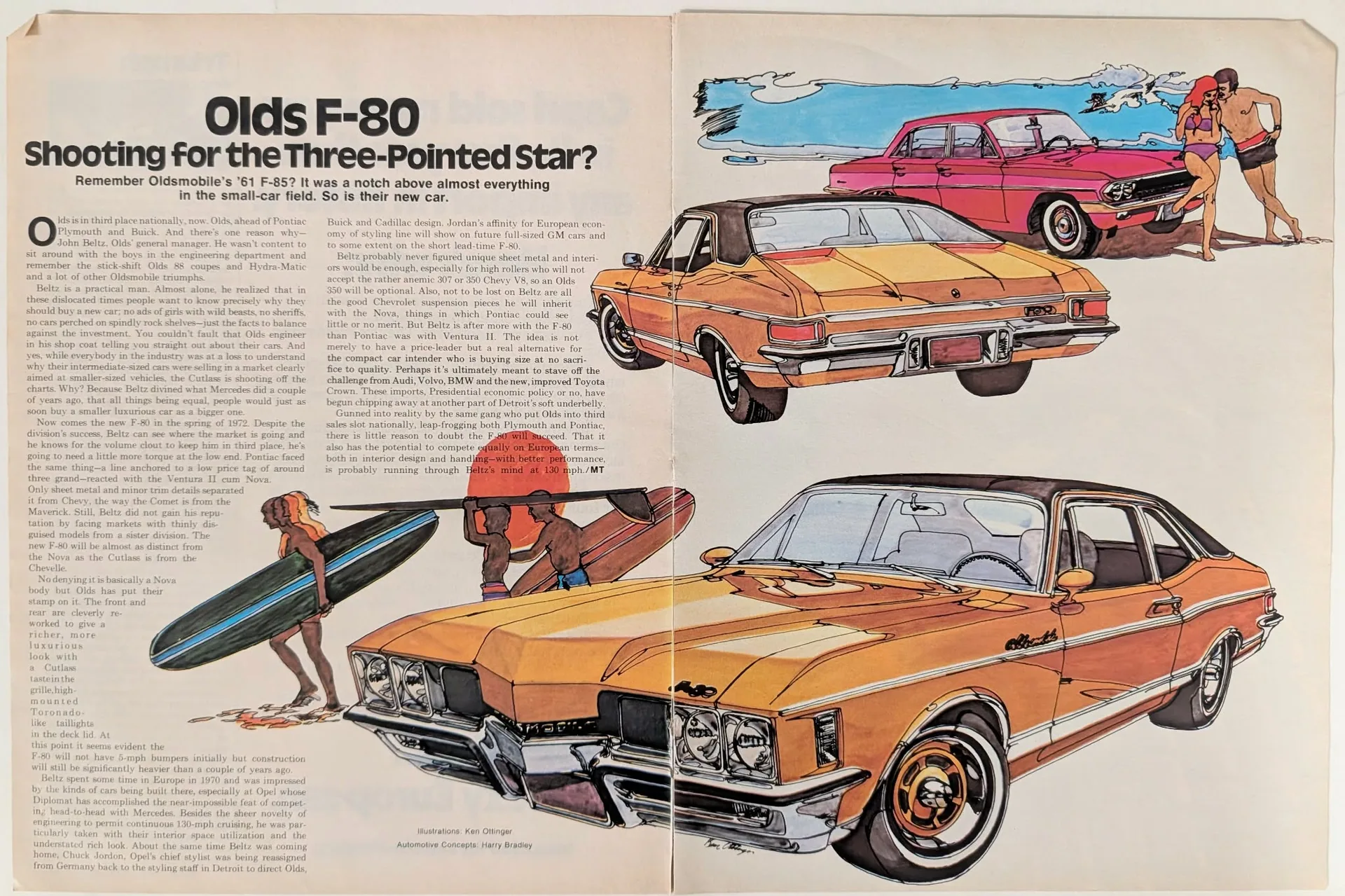 The Time Traveller's Dossier : Olds F-80 - Detroit's European Pivot
