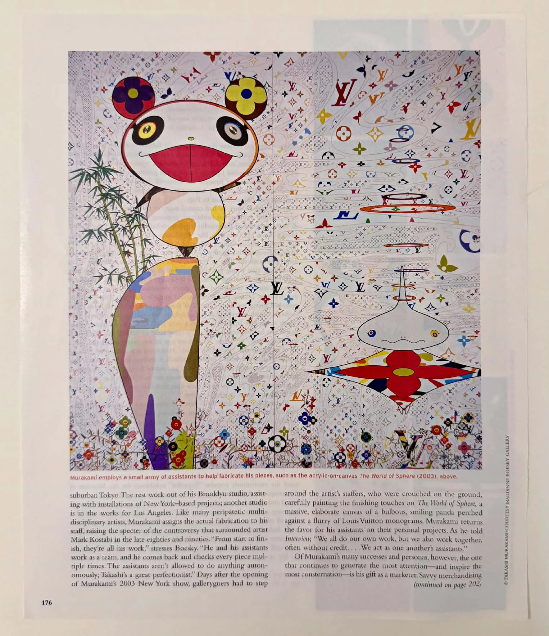 The Time Traveller's Dossier : Murakami & LV - The Corporate Flattening of Fine Art