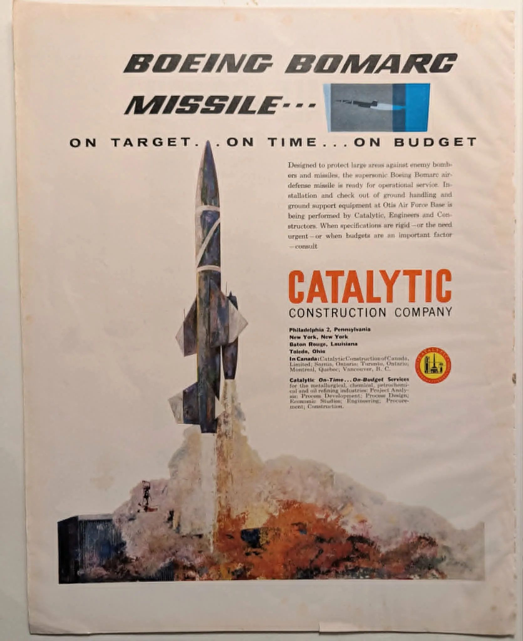 The Time Traveller's Dossier : Boeing Bomarc - Selling Armageddon
