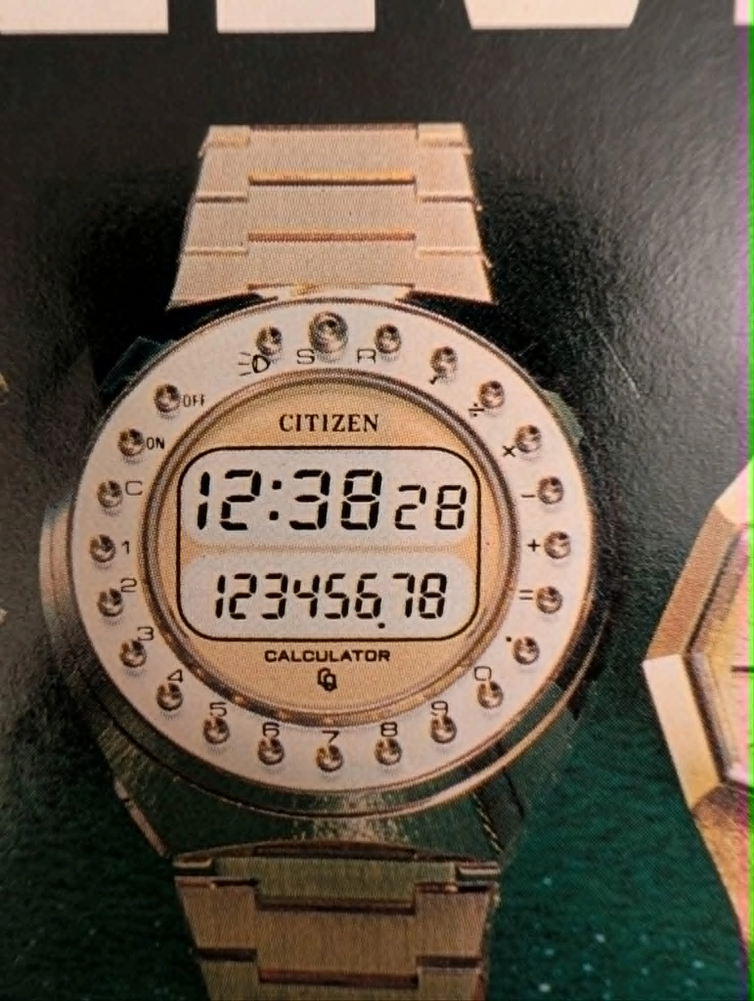 1978 Citizen The Big Timers Quartz Watches Vintage Advertisement — Thumbnail 3