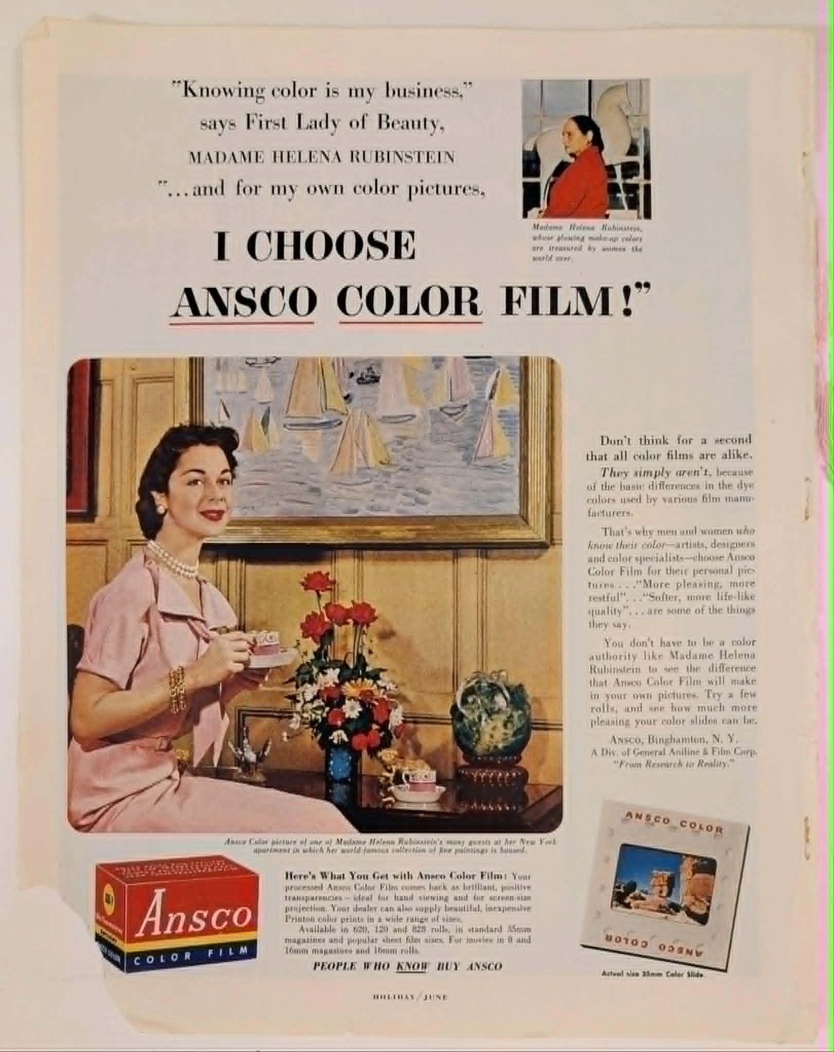 The Time Traveller's Dossier : Ansco Color Film - The Chemical Shift of Memory