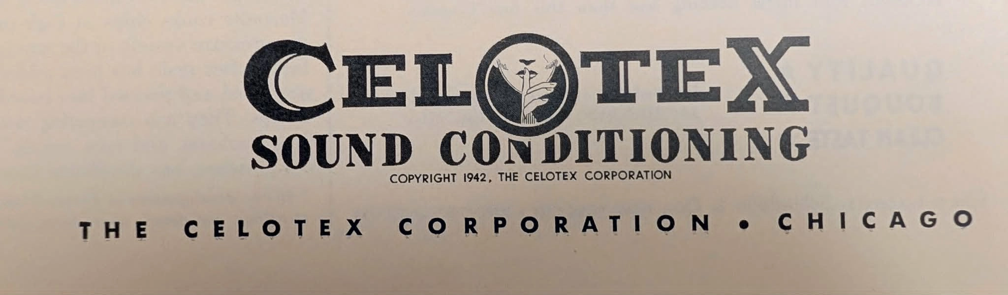 El Dossier del Viajero en el Tiempo: Celotex 1942 - El Silencio Diseñado — The Record Institute Journal