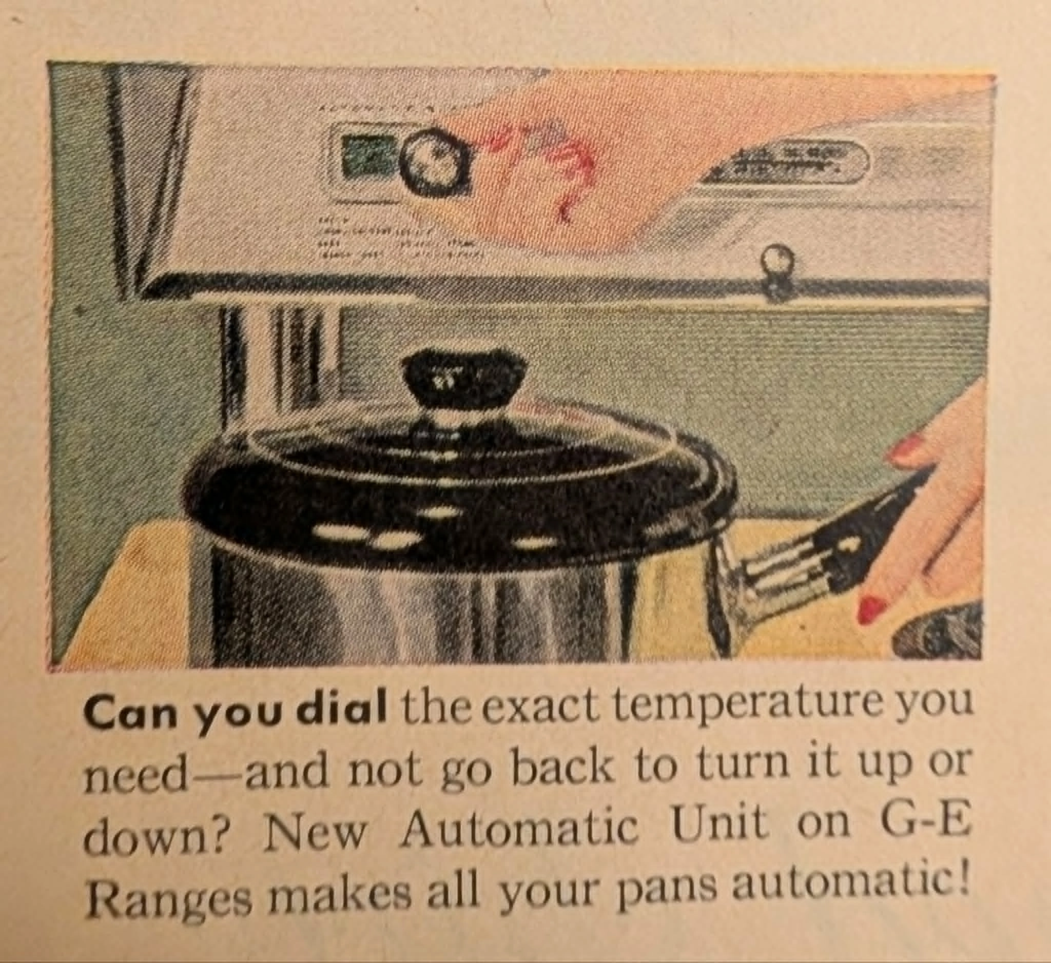 The Time Traveller's Dossier : 1959 GE Range - The Automation of Domesticity — The Record Institute Journal