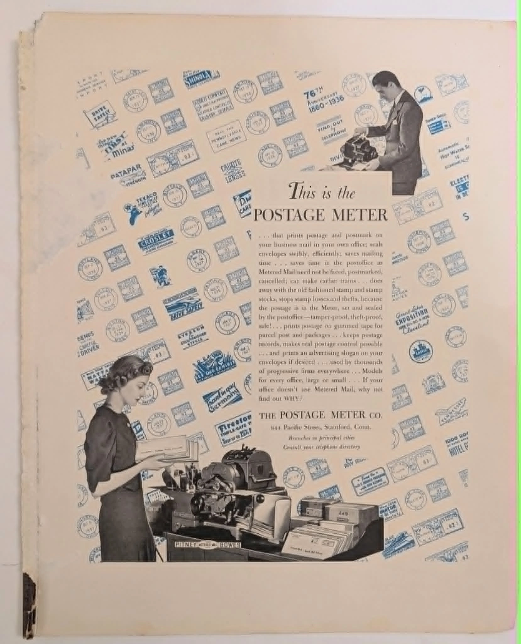 The Time Traveller's Dossier : Pitney Bowes - The Mechanized Mailroom