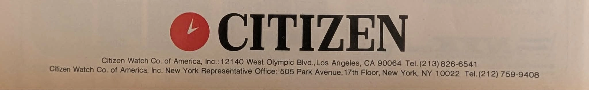 1978 Citizen The Big Timers Quartz Watches Vintage Advertisement — Thumbnail 2