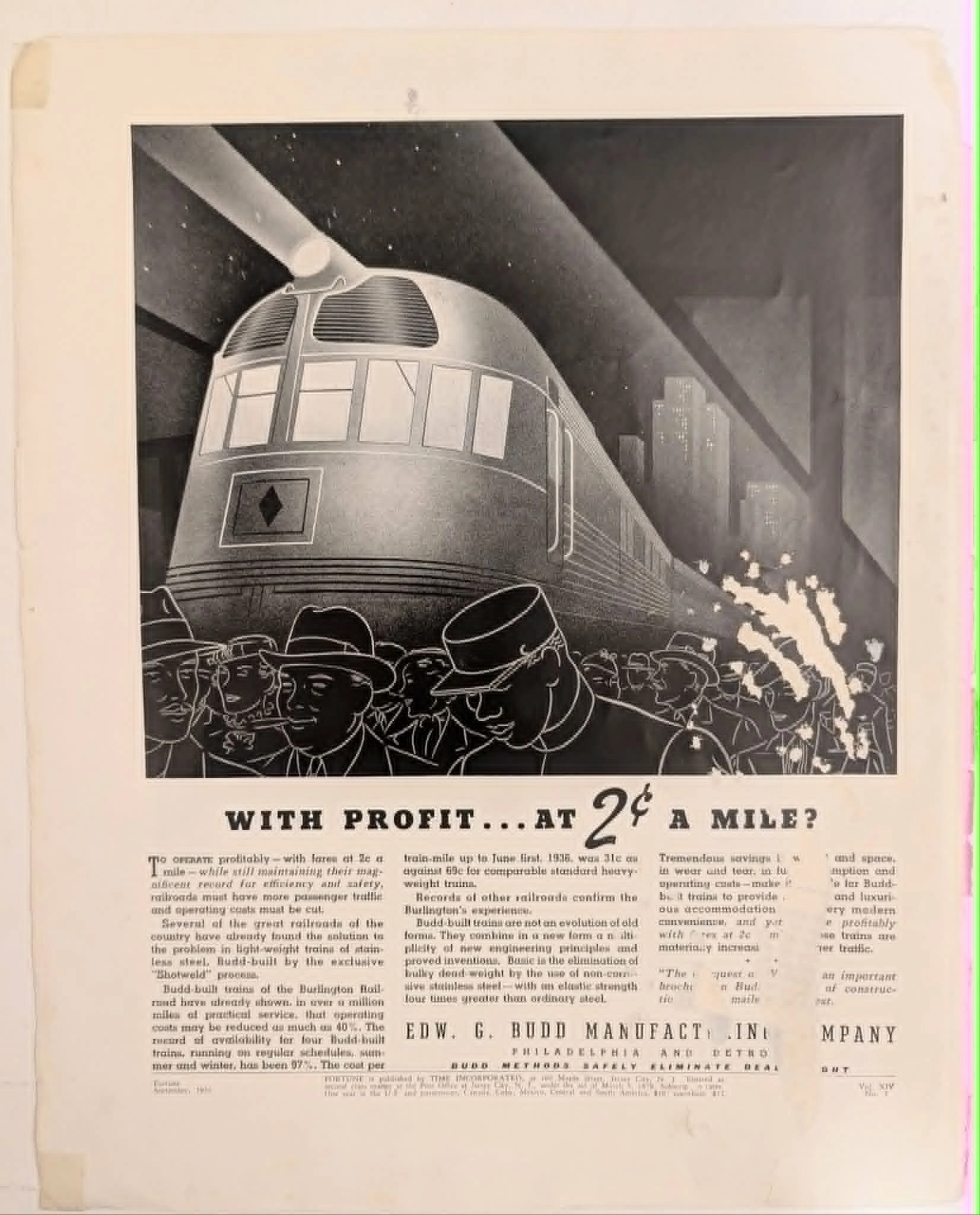 The Time Traveller's Dossier: Budd Rail - The 2¢ Revolution — The Record Institute Journal
