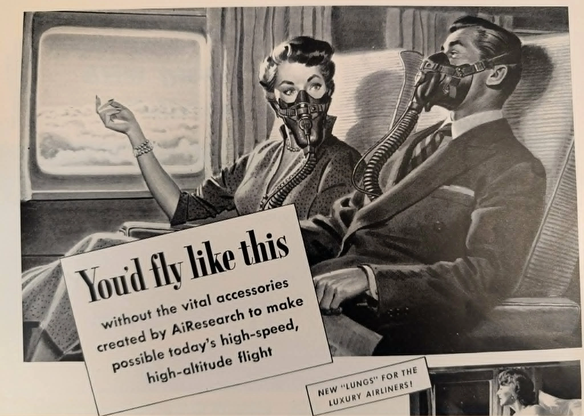 1952年Arrow（アロー）広告 1952 AiResearch Aviation Accessorie — The Record Institute