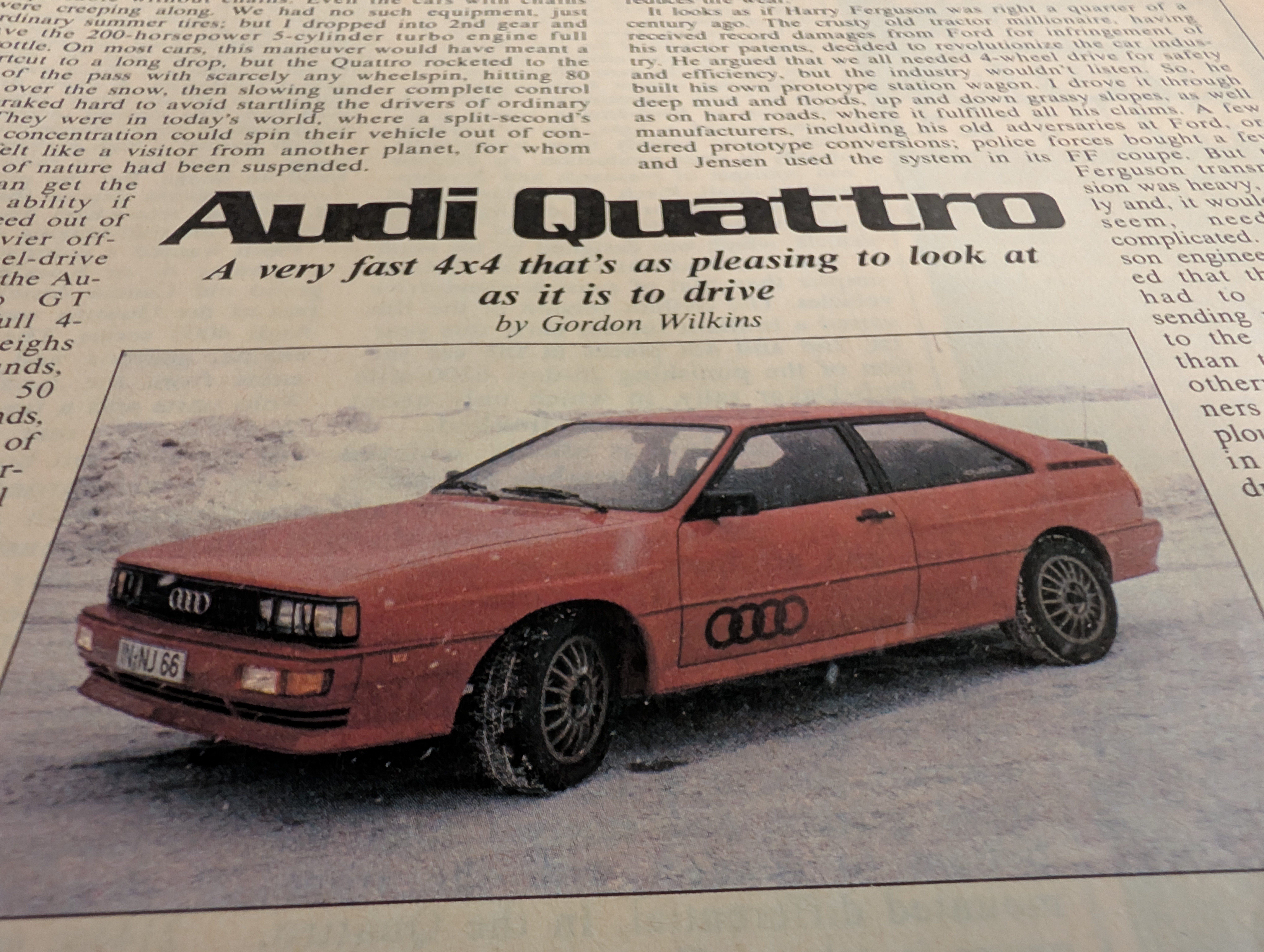 Audi Quattro "Ur-Quattro" Technical Cutaway & First Drive — Thumbnail 2