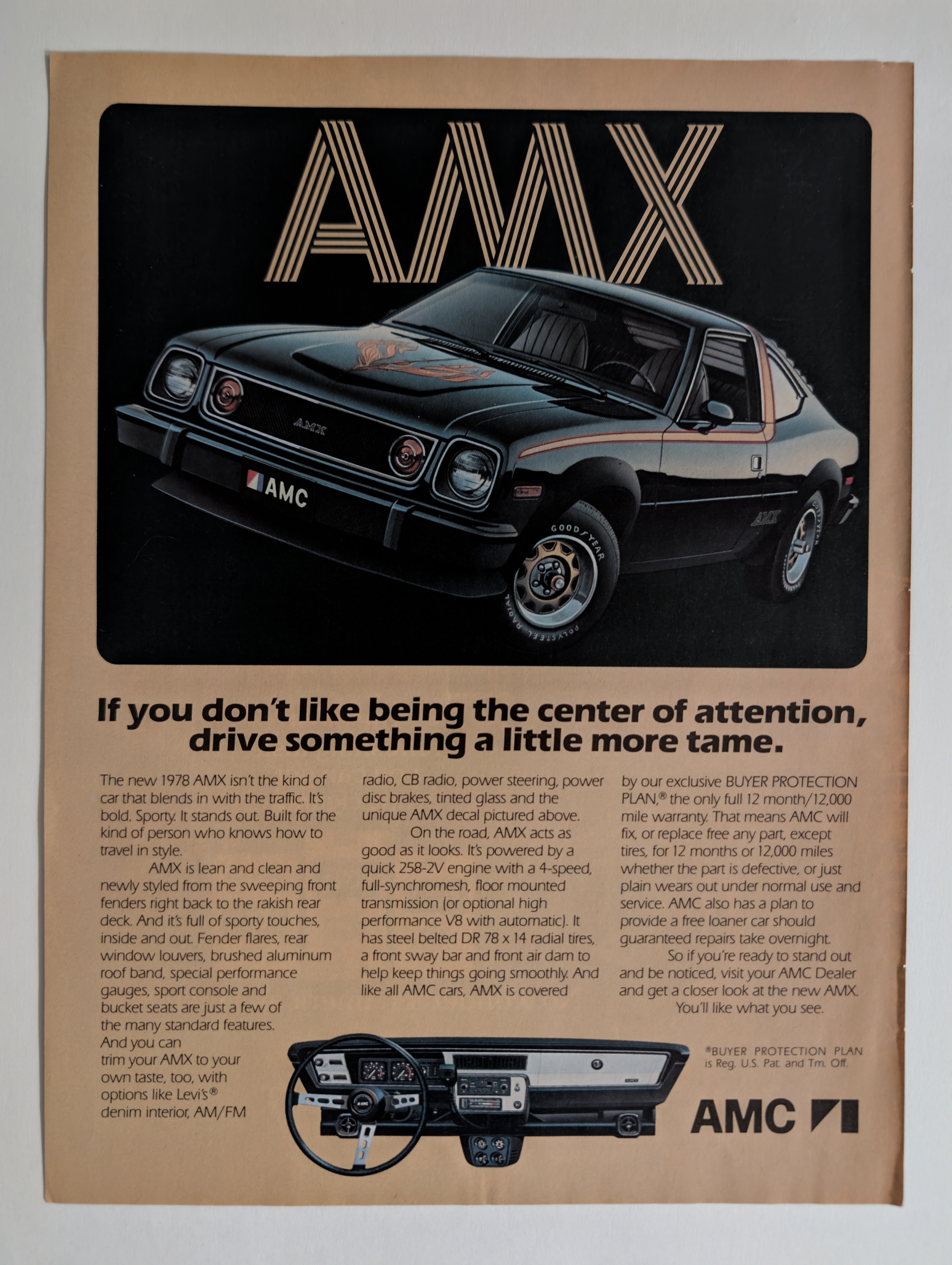AMC AMX (1978) "Center of Attention" (1978) — Class S vintage Automotive