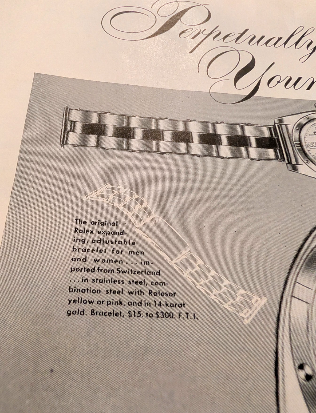 Rolex "Perpetually Yours" — detail 3