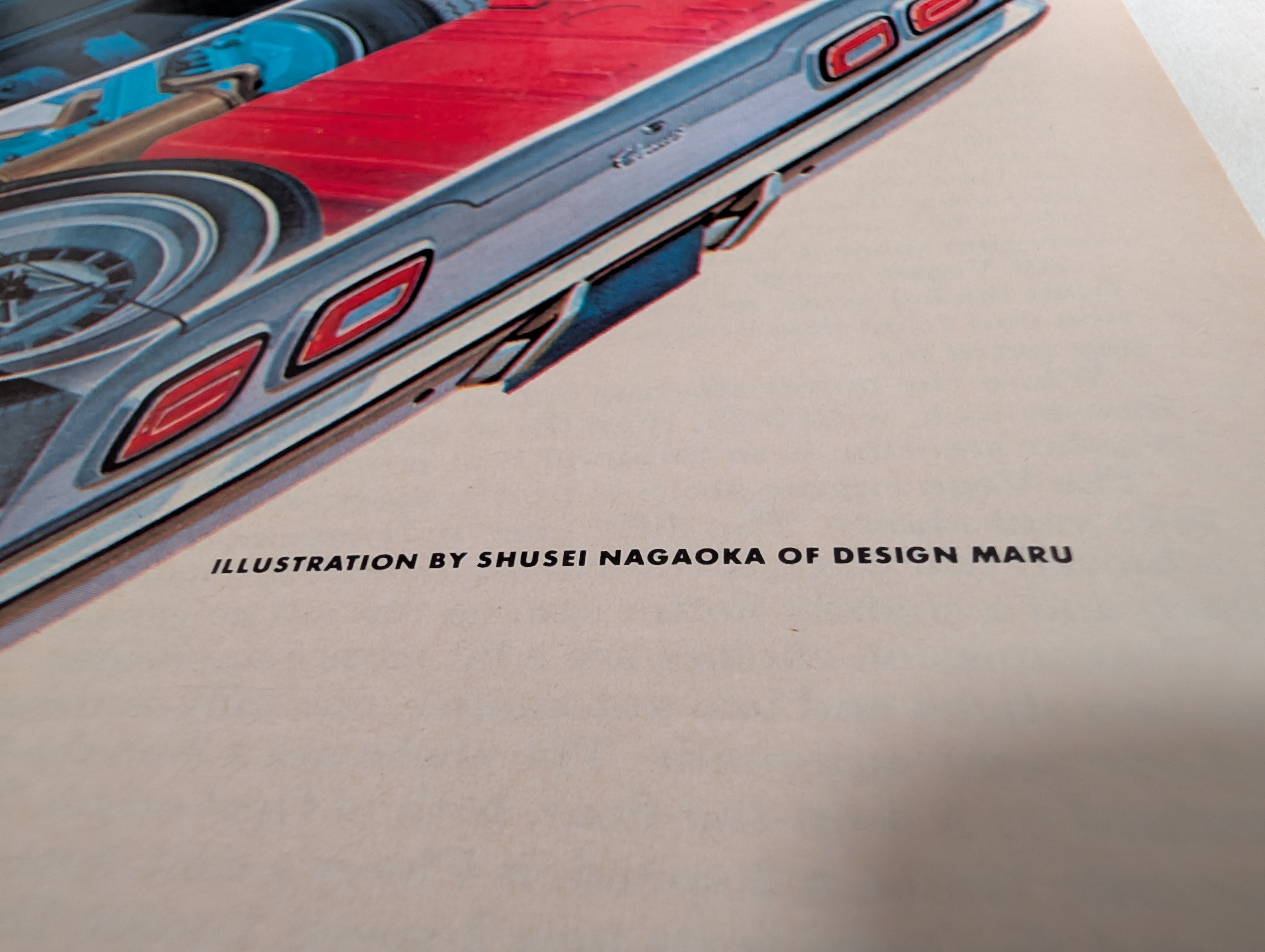 Chevrolet Vega 2300 "X-Ray Cutaway" Art by Shusei Nagaoka — Thumbnail 2