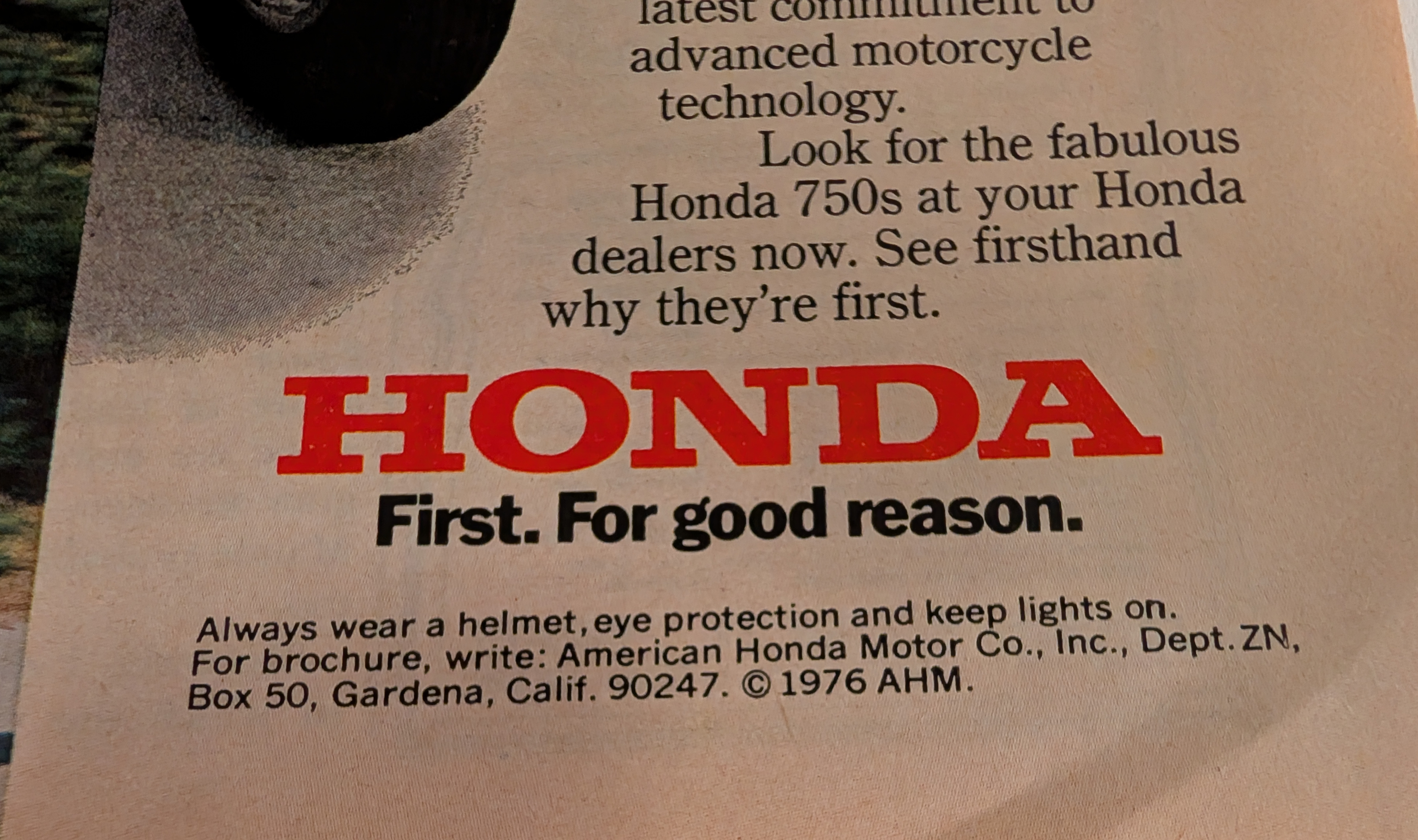Honda 750 (CB750) "America's Most Popular" — Thumbnail 2