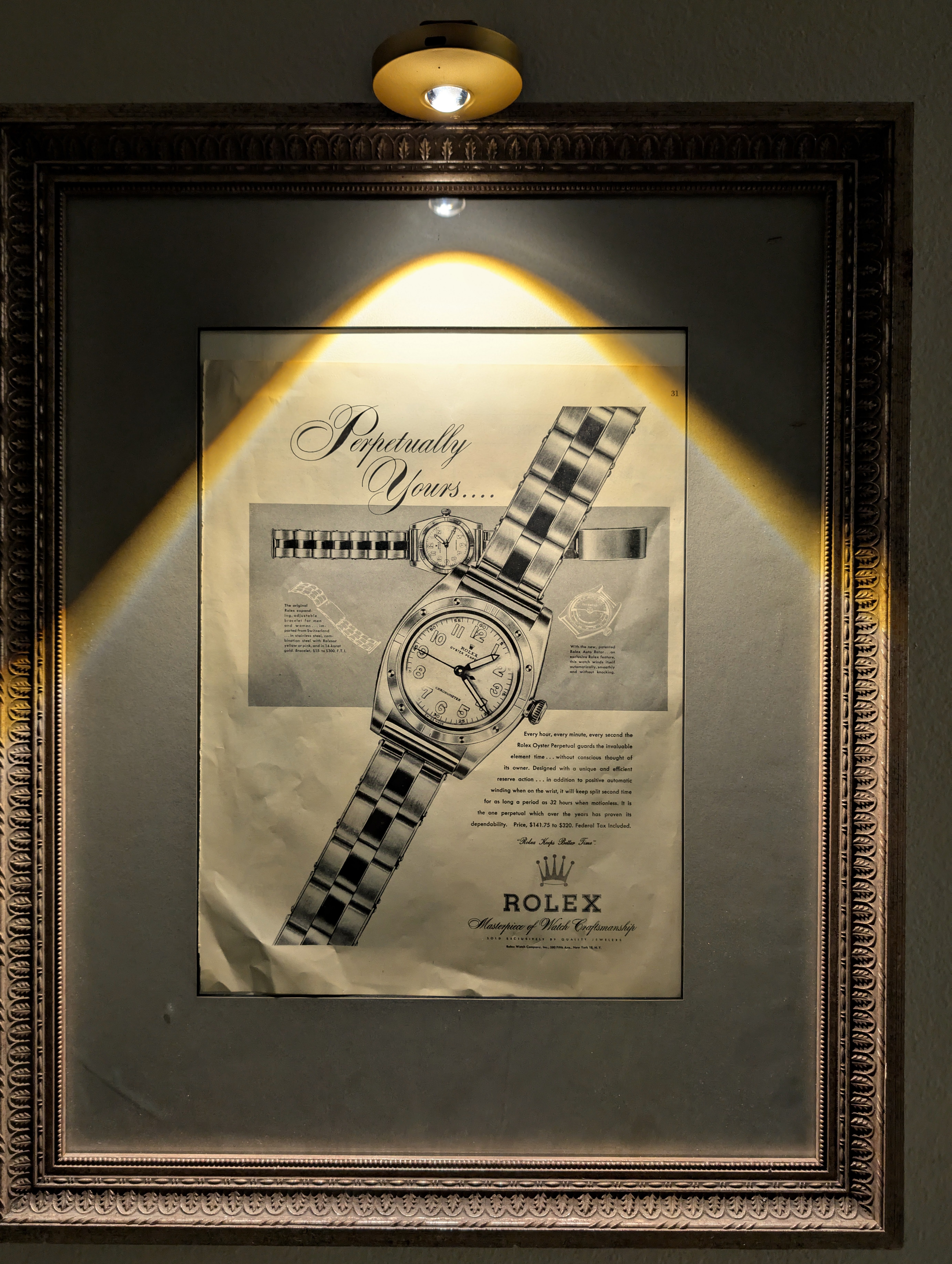 Rolex "Perpetually Yours"