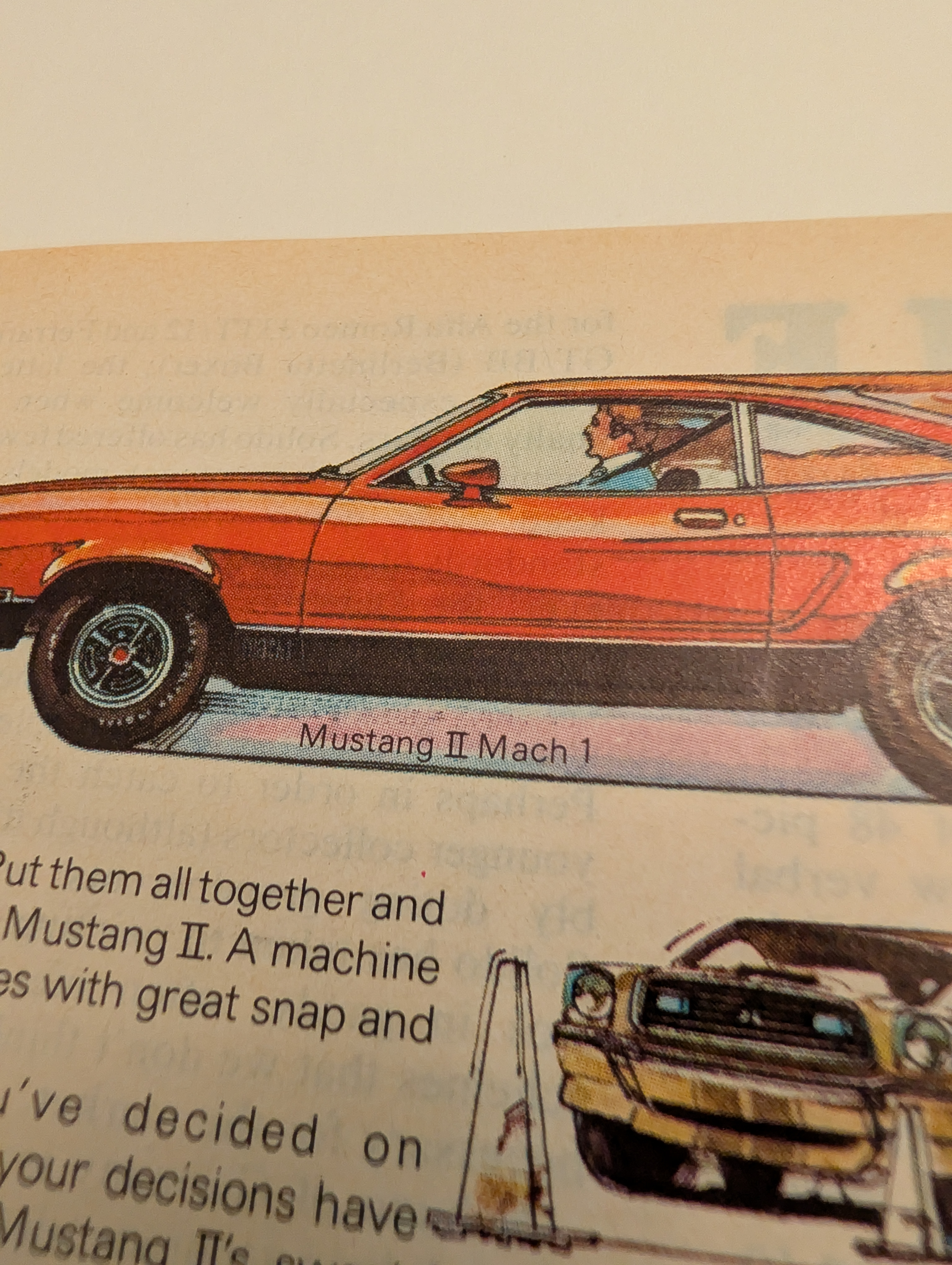 Ford Mustang II (1977) "Sweet-handling SuperCoupe" (Featuring Cobra II) — Thumbnail 5