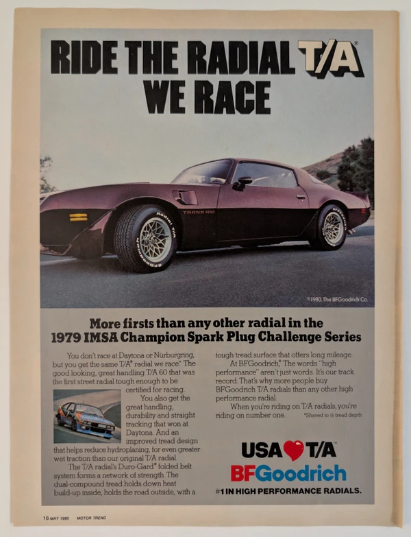 BFGoodrich Radial T/A "We Race" Campaign