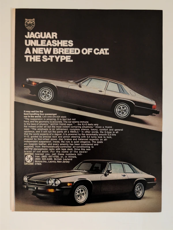 Jaguar S-Type "A New Breed of Cat"