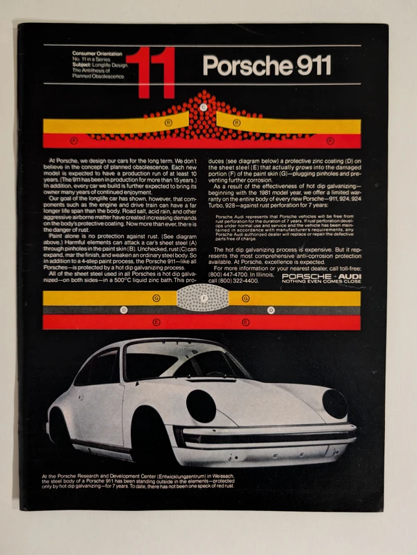 Porsche 911 "The Antithesis of Planned Obsolescence"