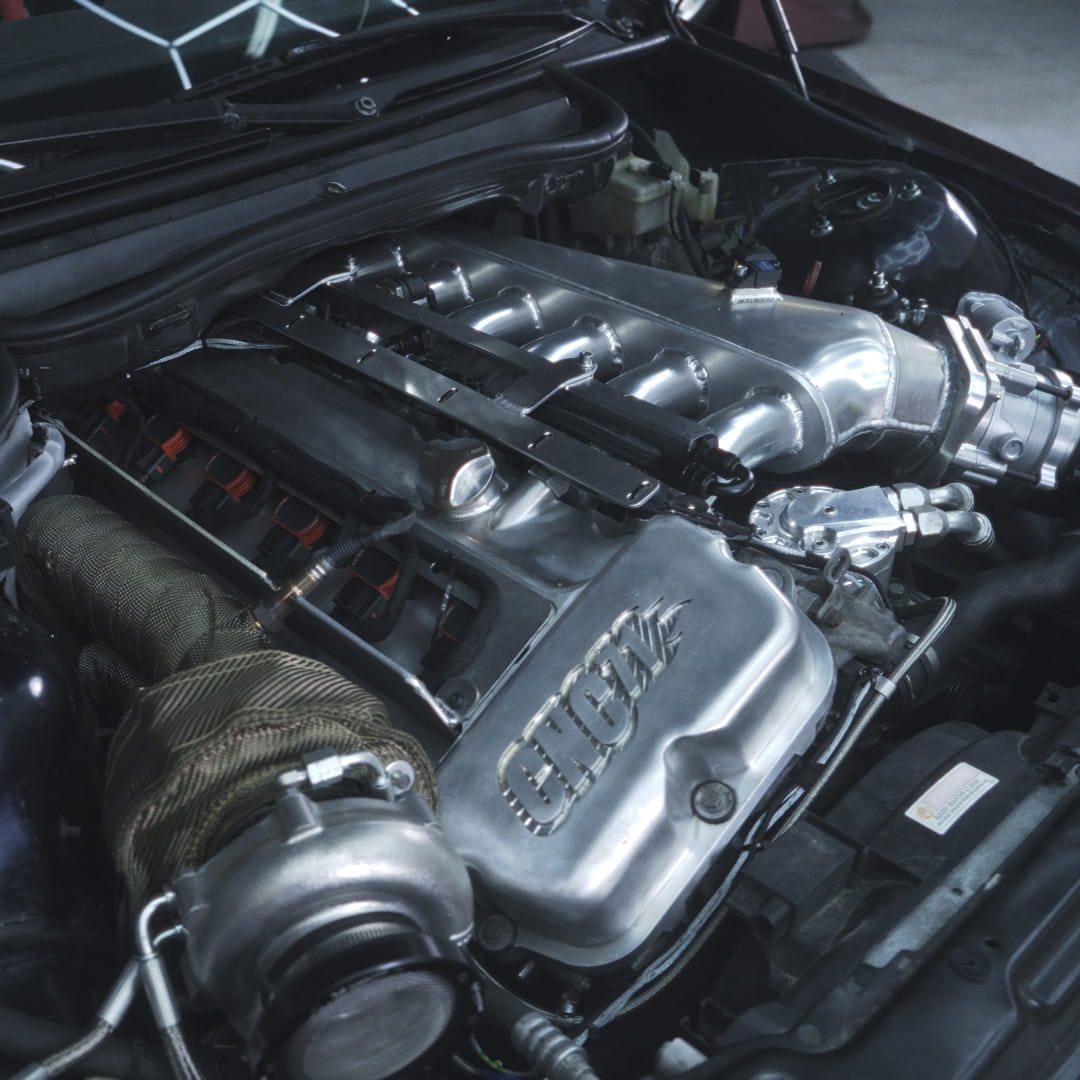 CNC71 Aluminium Kleppendeksel BMW M52TU/M54