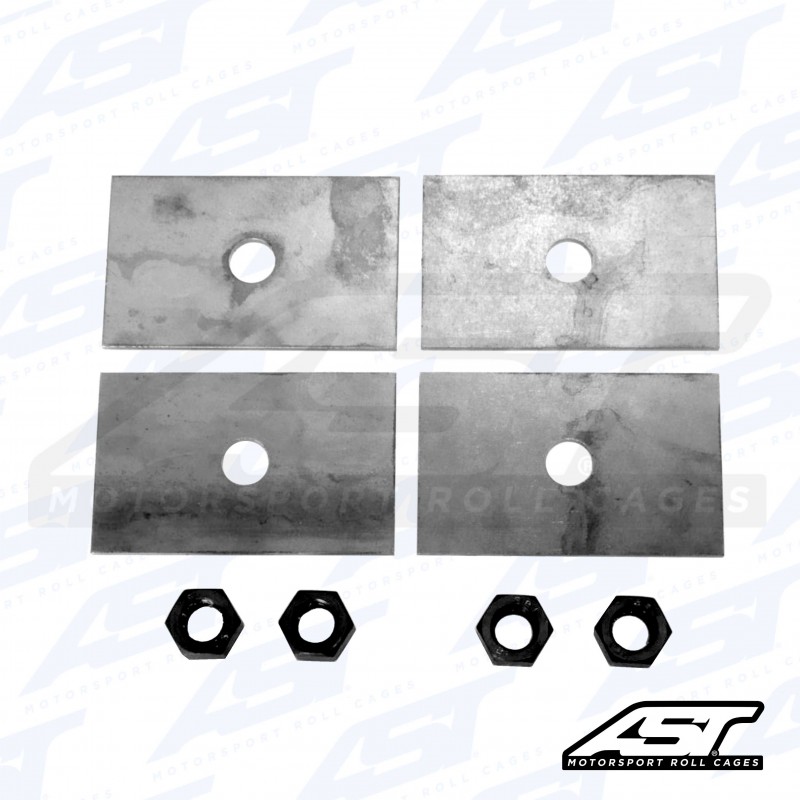 Anchor point for FIA harness (4 plates)