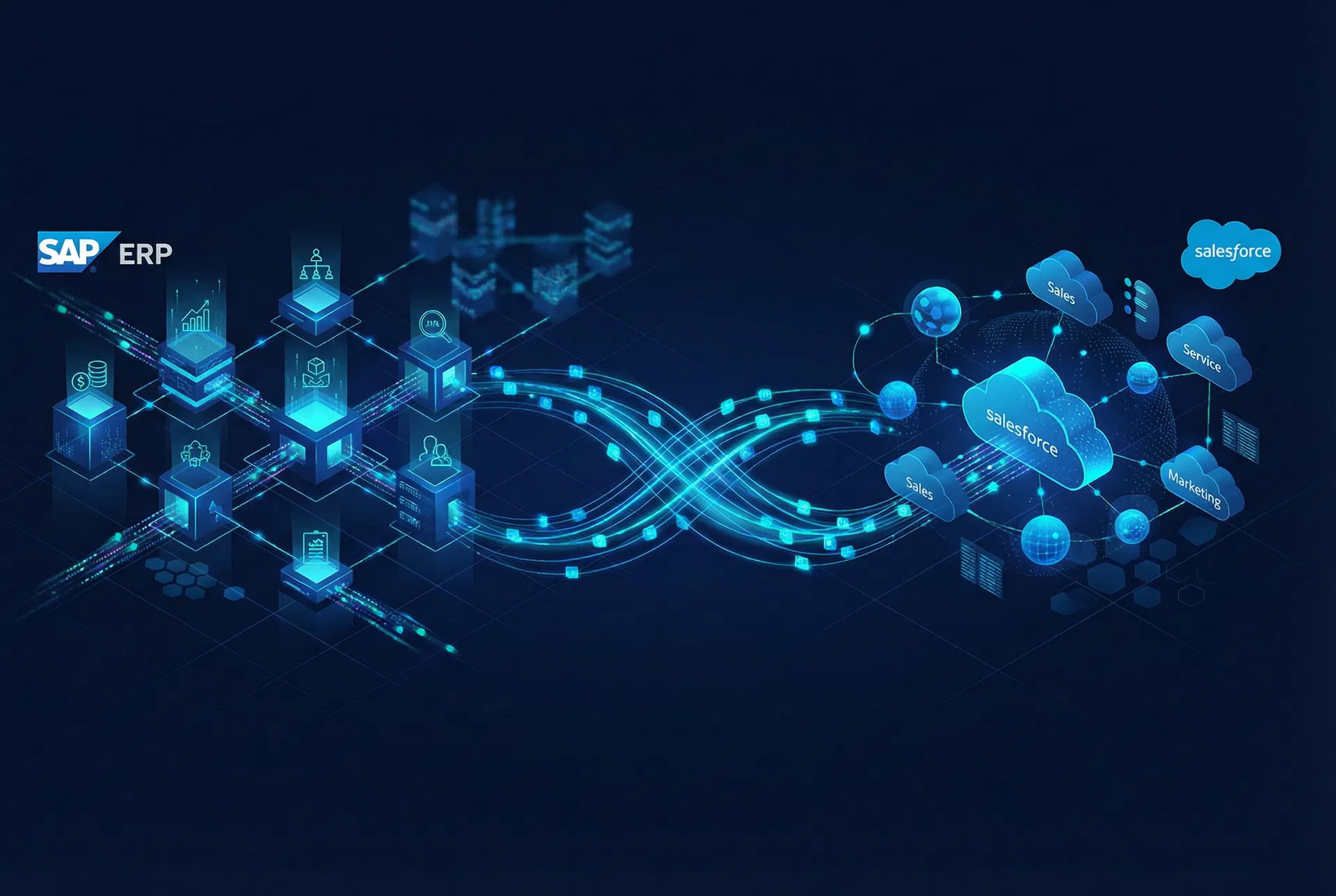 SAP- und Salesforce-Systemarchitektur – Consultant-Phase