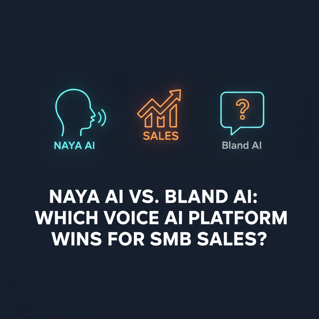 NAYA AI vs. Bland AI: Which Voice AI Platform Wins for SMB Sales?