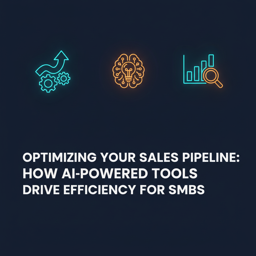 Optimizing Your Sales Pipeline: AI for SMBs – A Comprehensive Guide