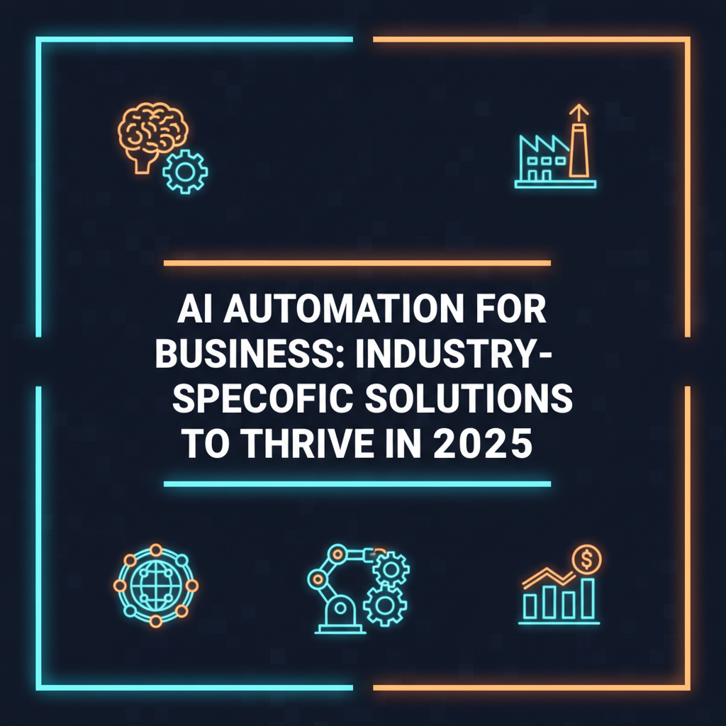 AI Automation for Business: Industry-Specific Solutions to Thrive in 2025