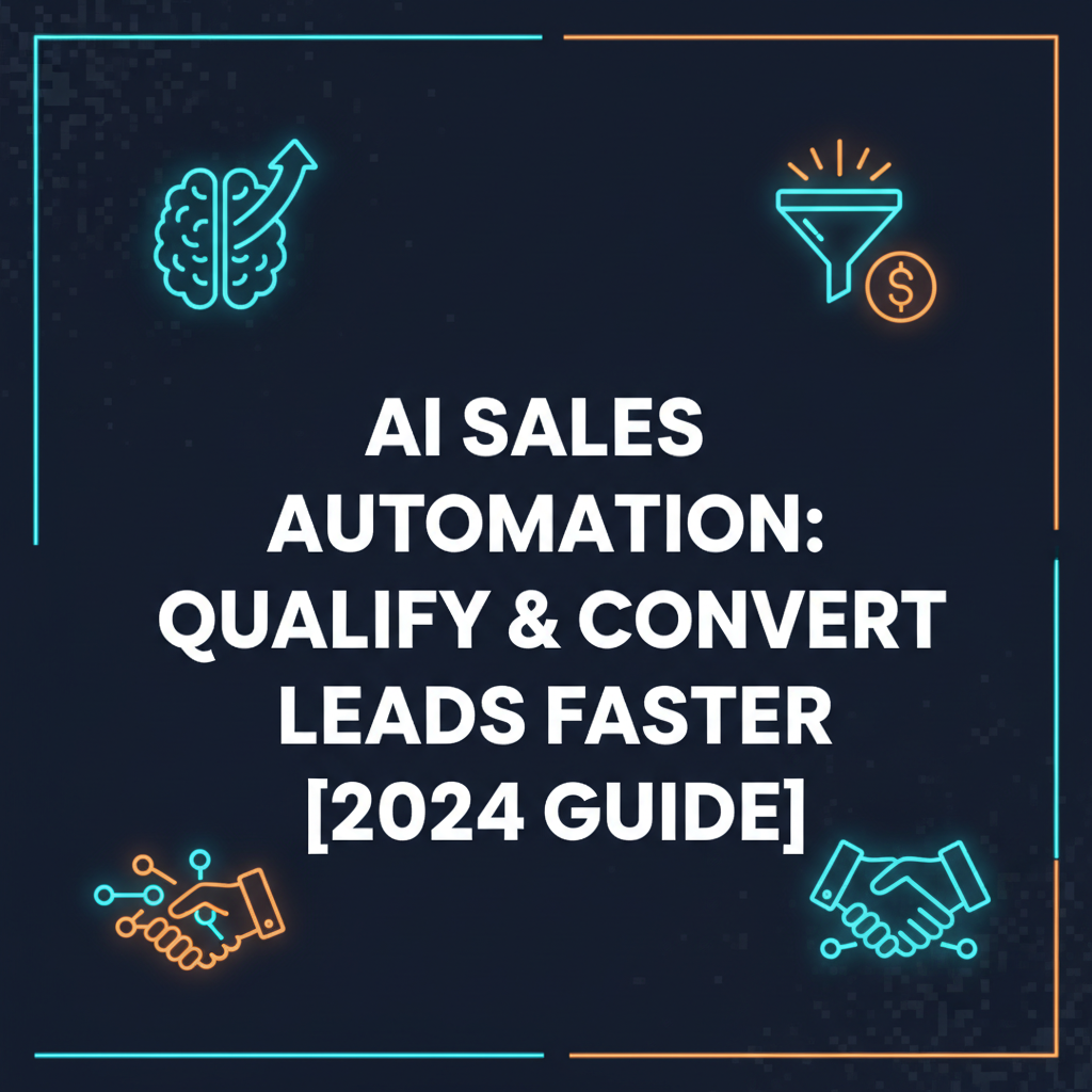 AI Sales Automation: Qualify & Convert Leads Faster [2024 Guide]
