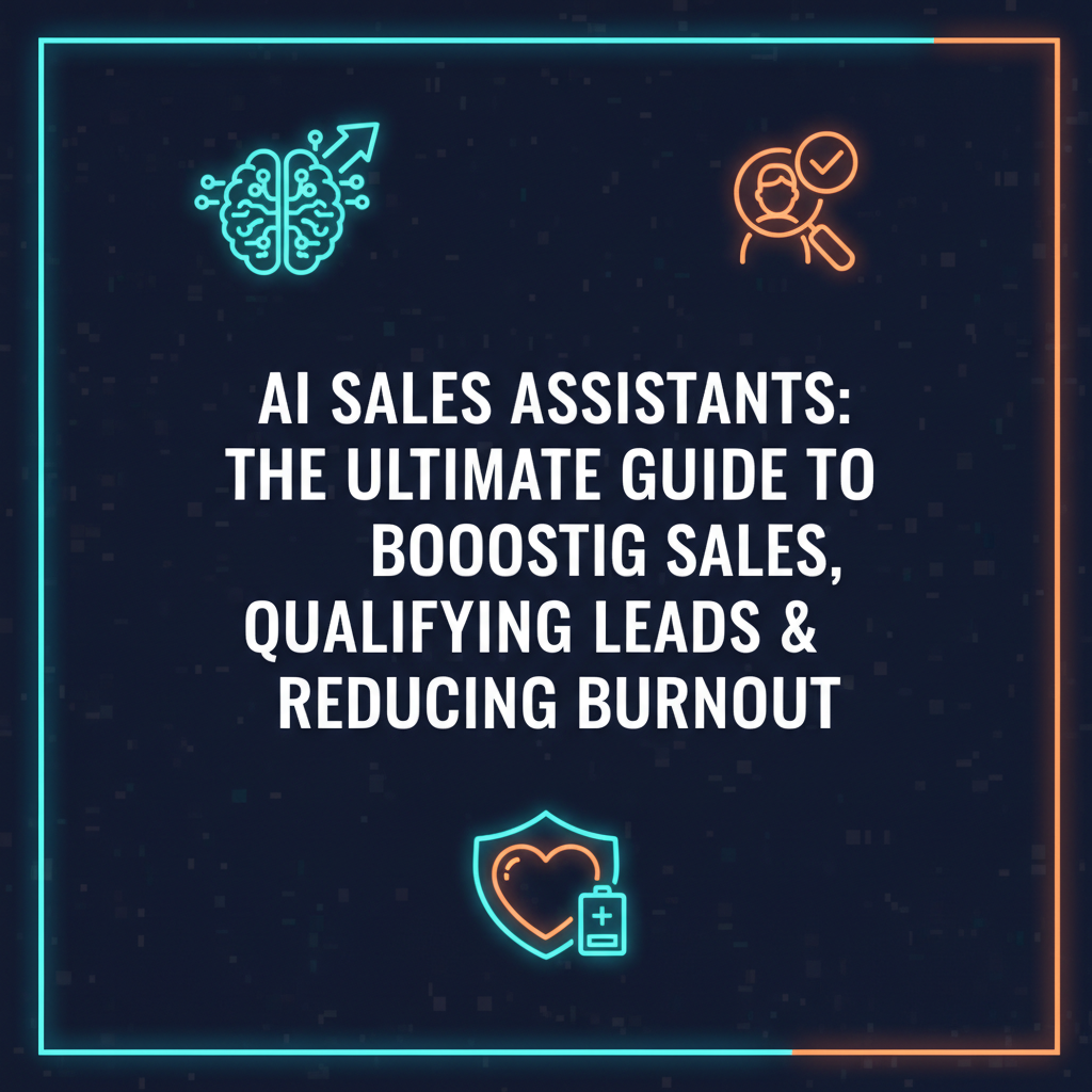 AI Sales Assistants: The Ultimate Guide to Boosting Sales, Qualifying Leads & Reducing Burnout